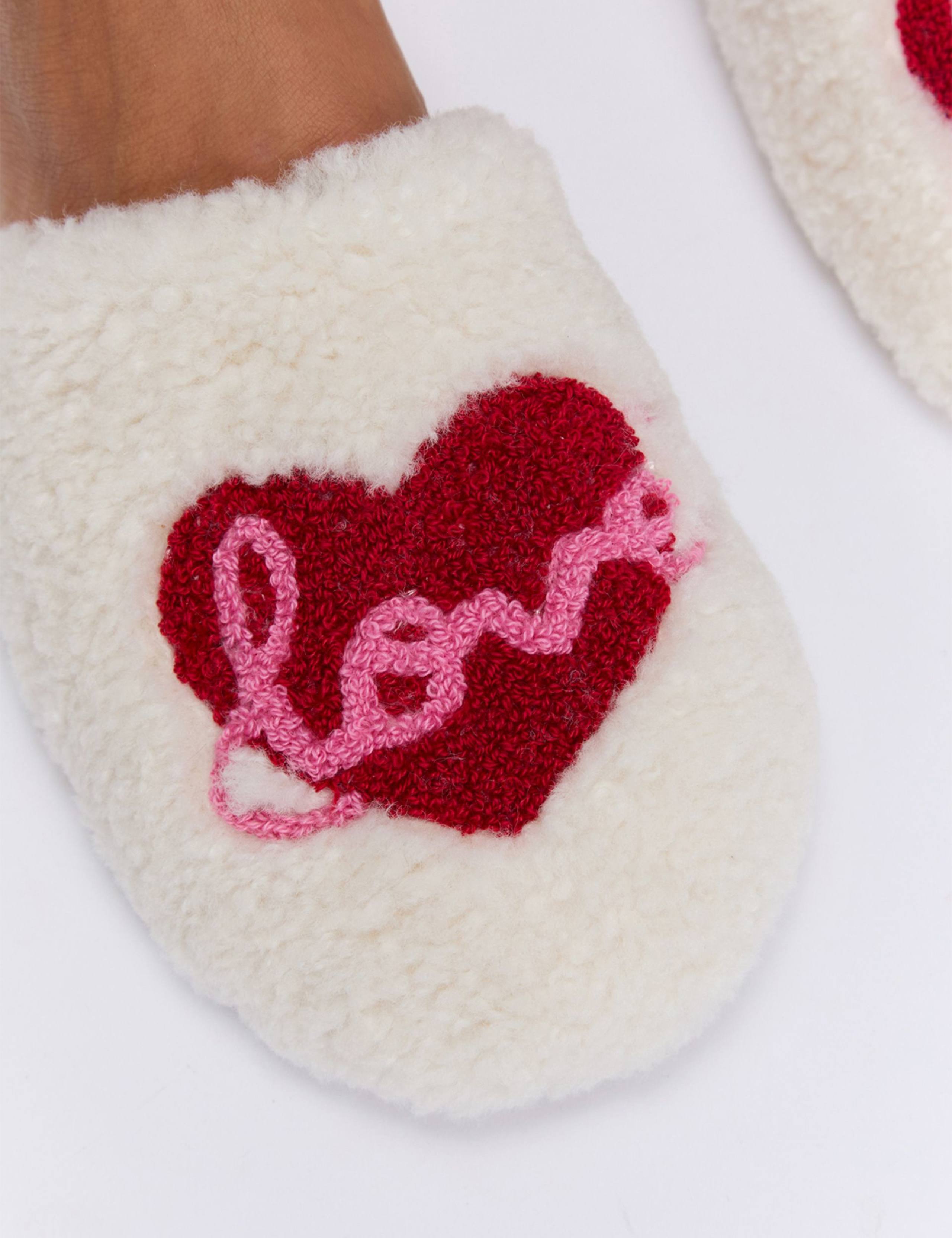 Valentines Love Borg Mule Slippers 5 of 5