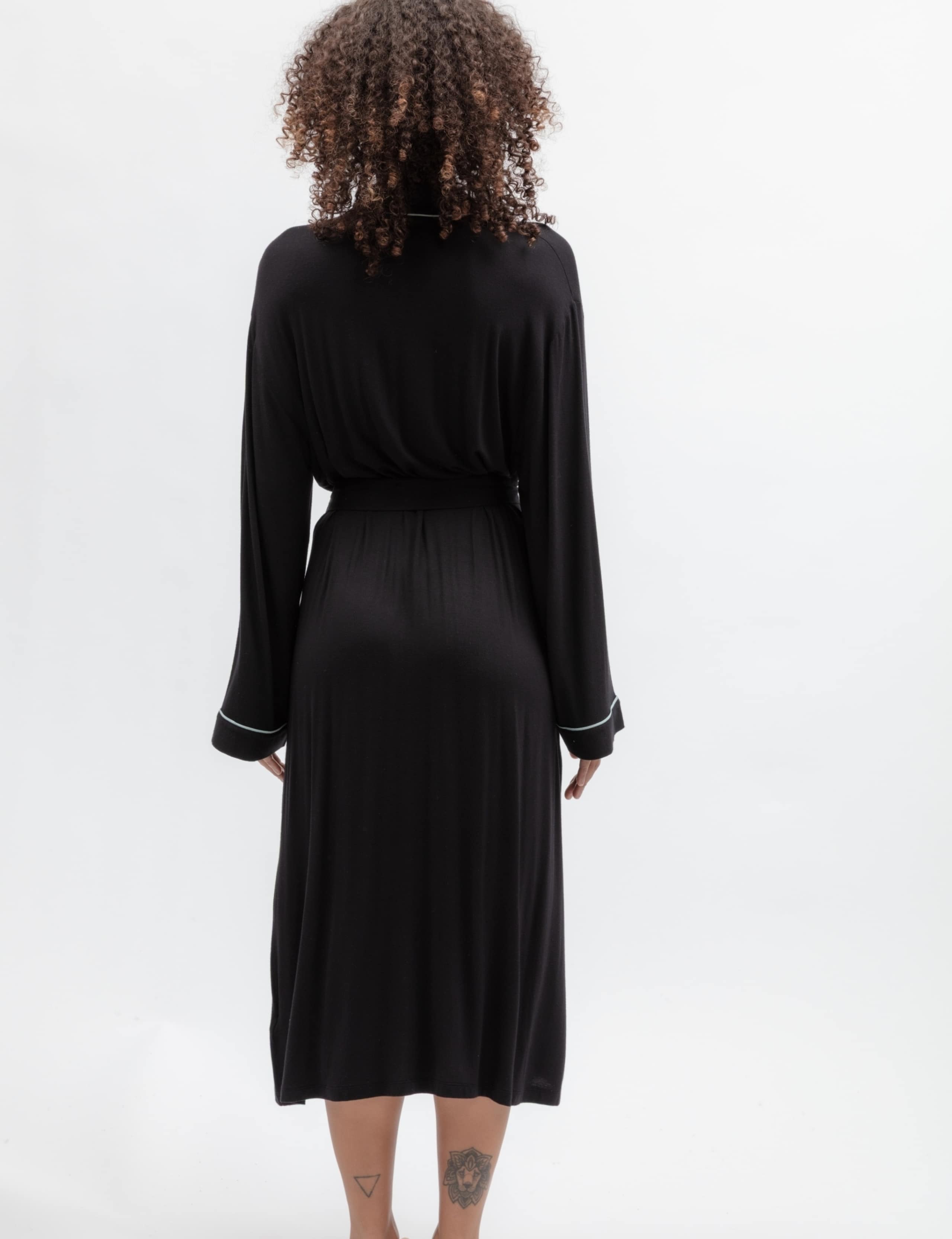 Modal Rich Jersey Dressing Gown 3 of 3