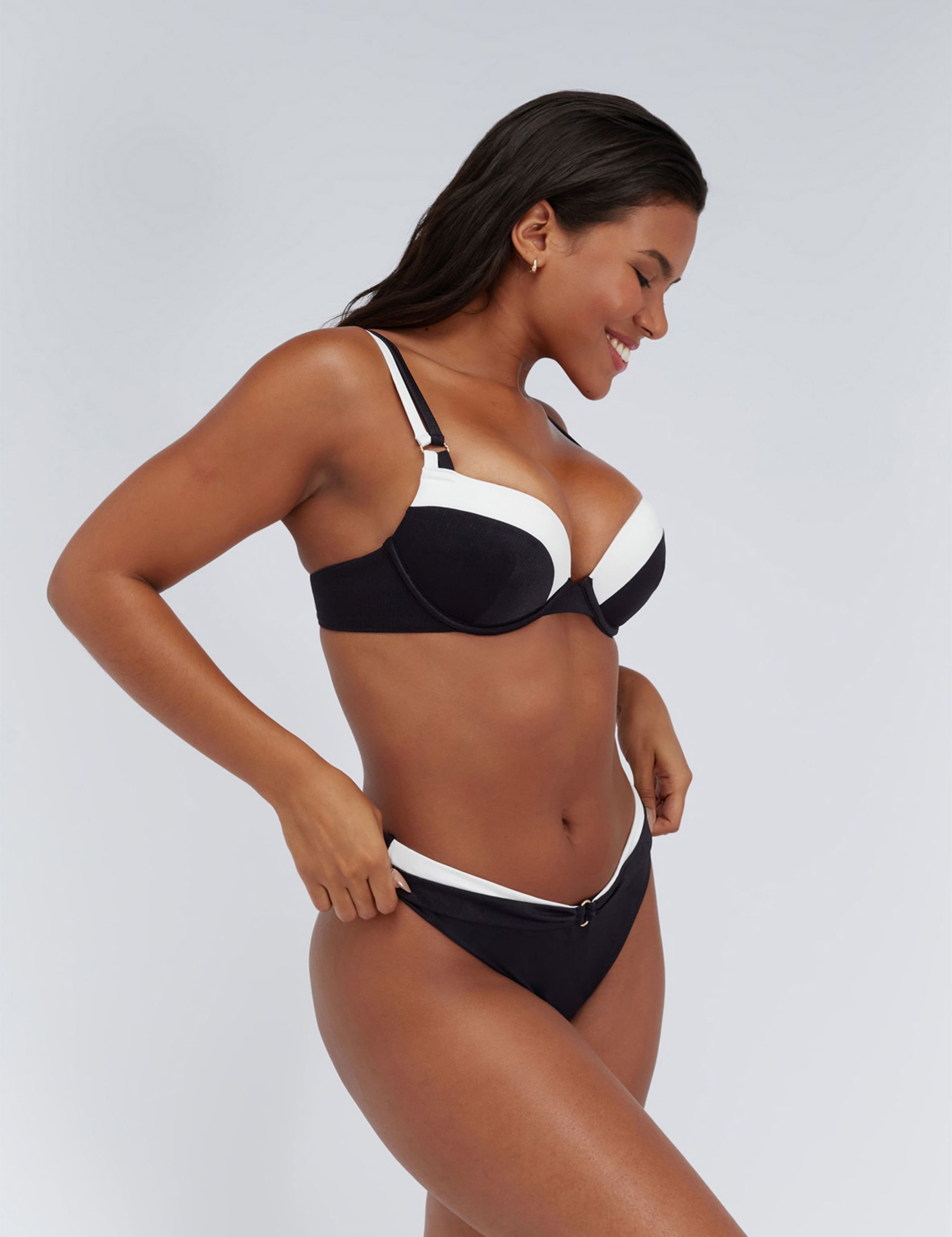 Agadir Wired V-Neck Bikini Top (B-DD) 3 of 5