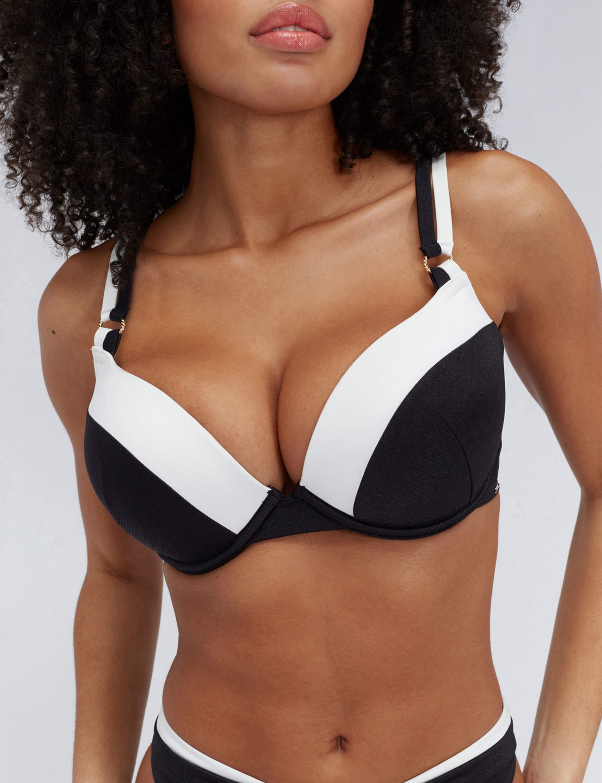 Agadir Wired V-Neck Bikini Top (B-DD) 4 of 5