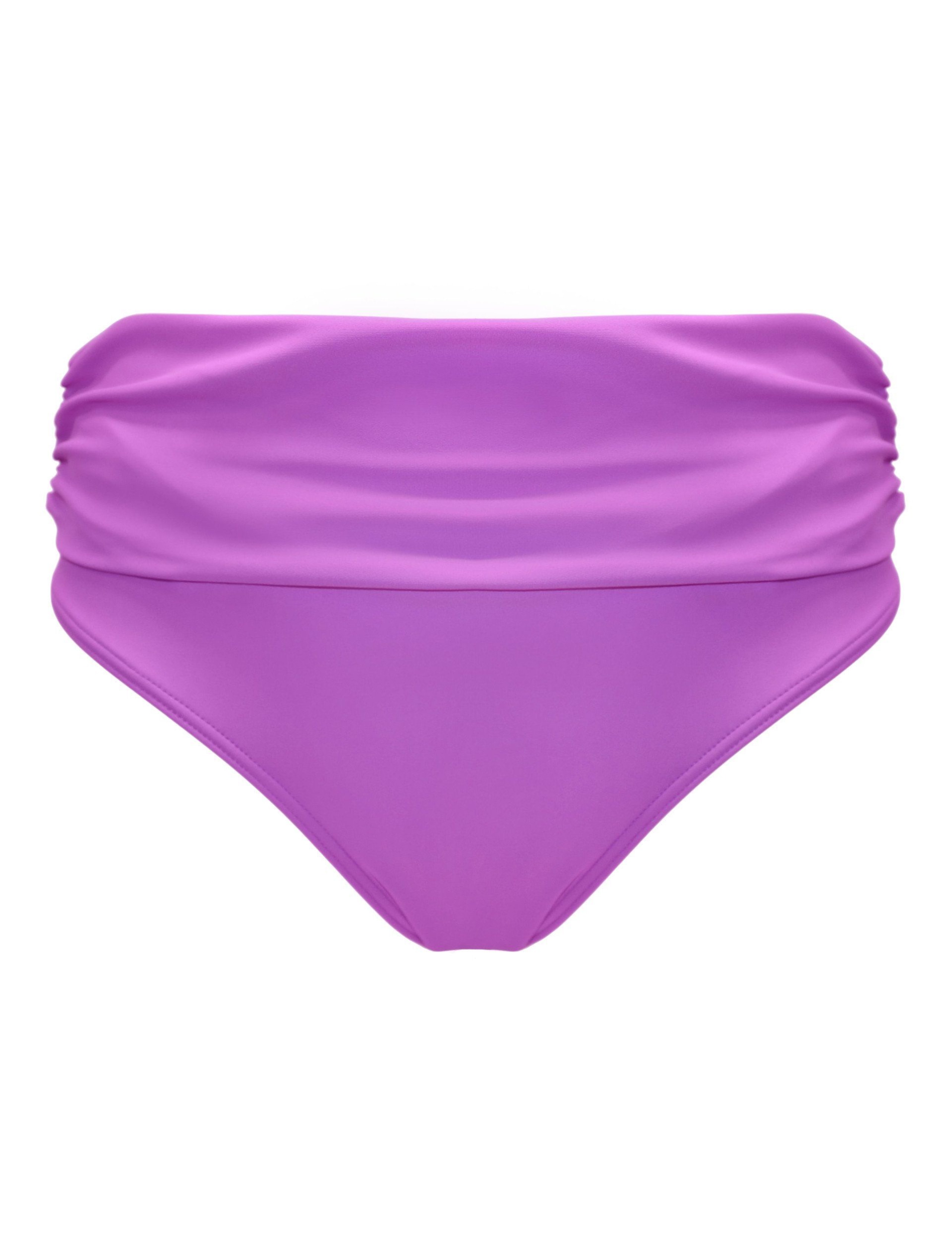 Free Spirit High Waist Foldover Bikini Bottoms 2 of 9