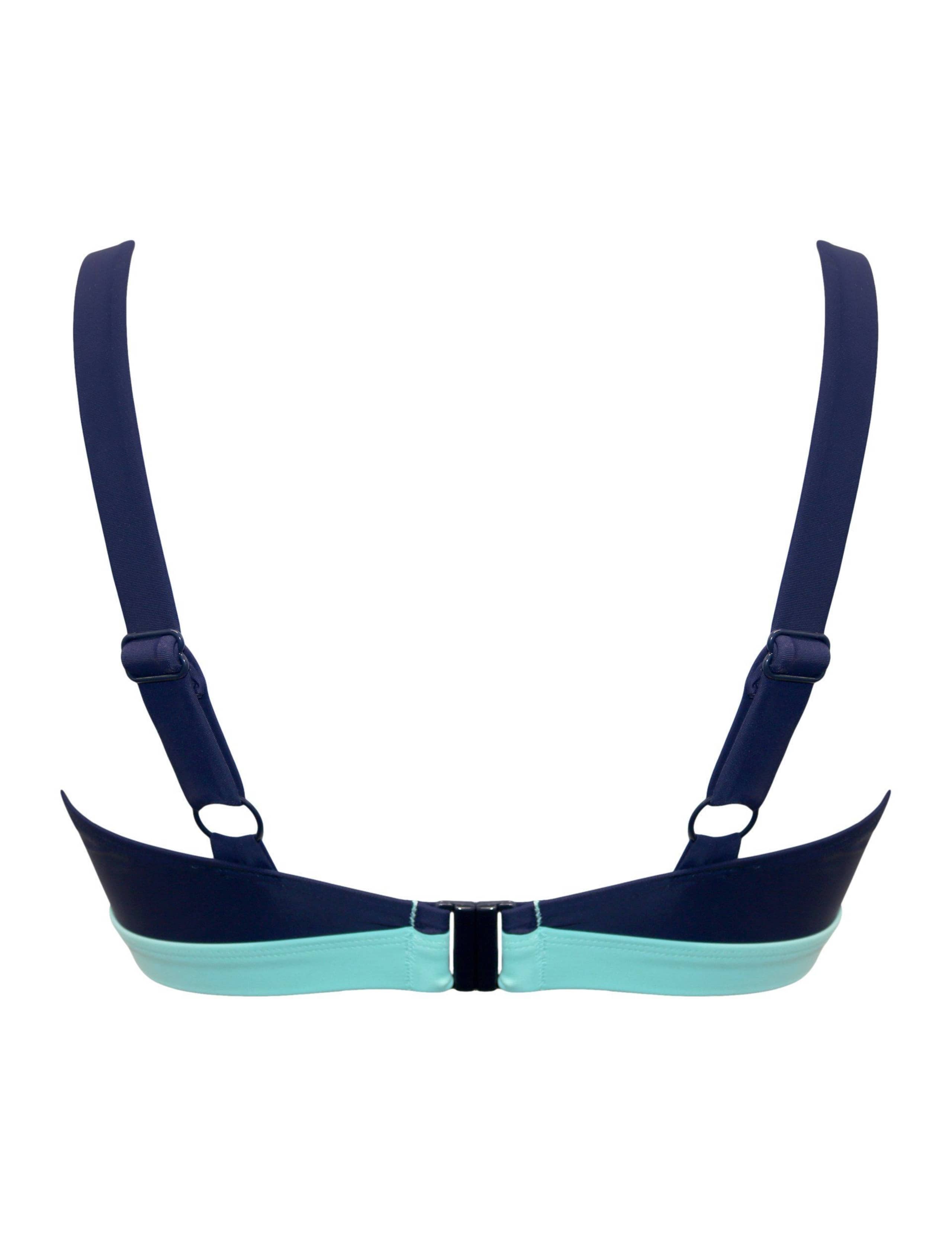 Colour Block Padded Bandeau Bikini Top 7 of 8