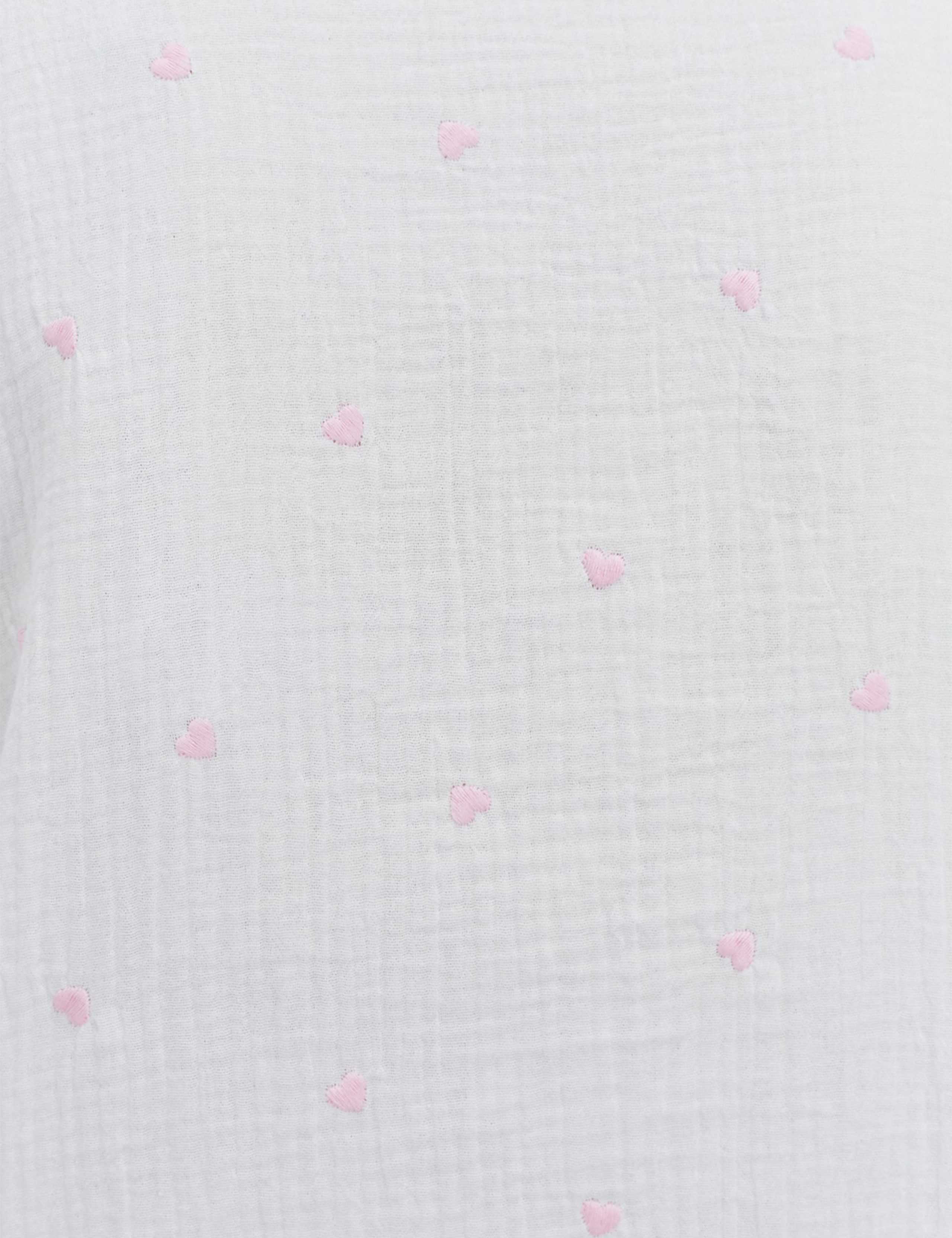 Pure Cotton Heart Pyjama Set 7 of 7