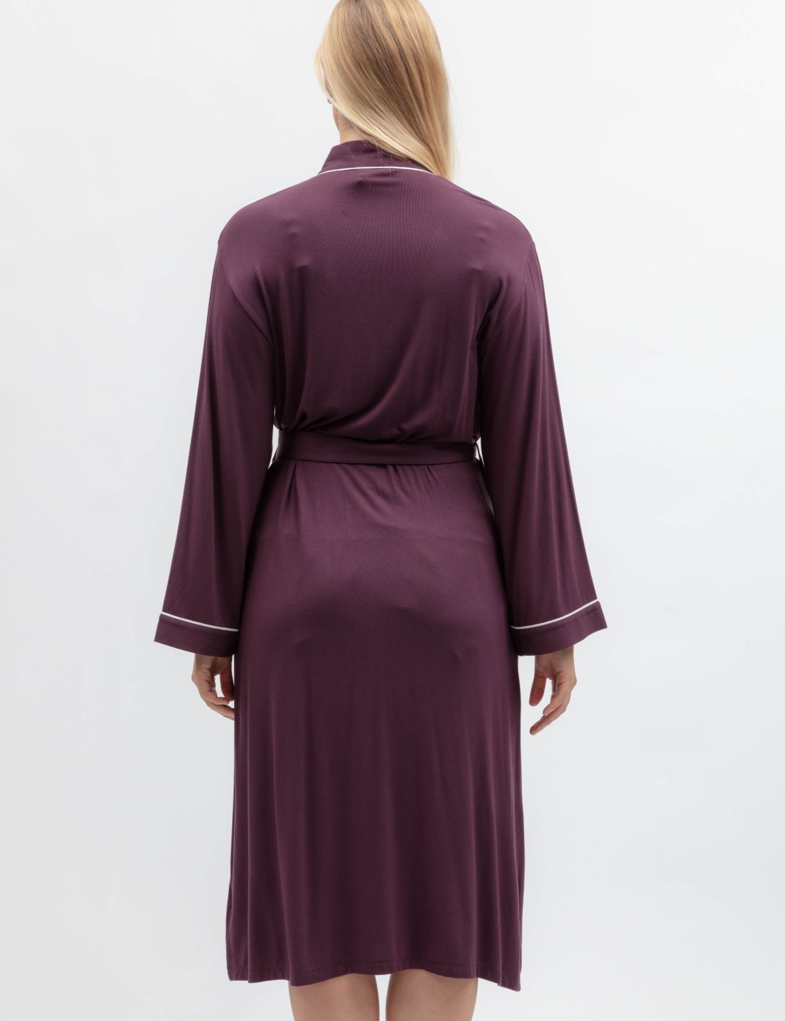 Modal Rich Jersey Dressing Gown 4 of 4