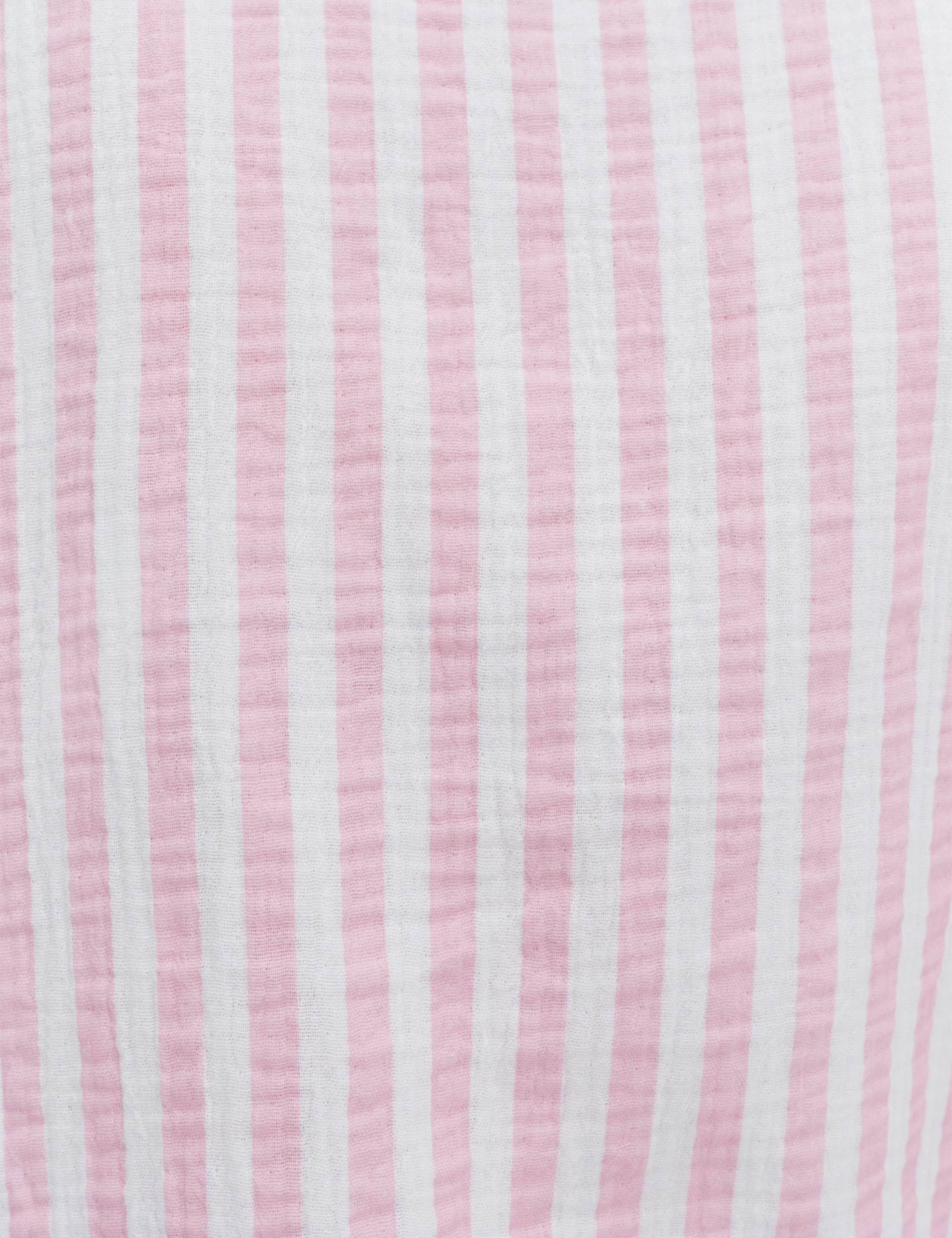 Pure Cotton Striped Revere Shortie Set 4 of 7