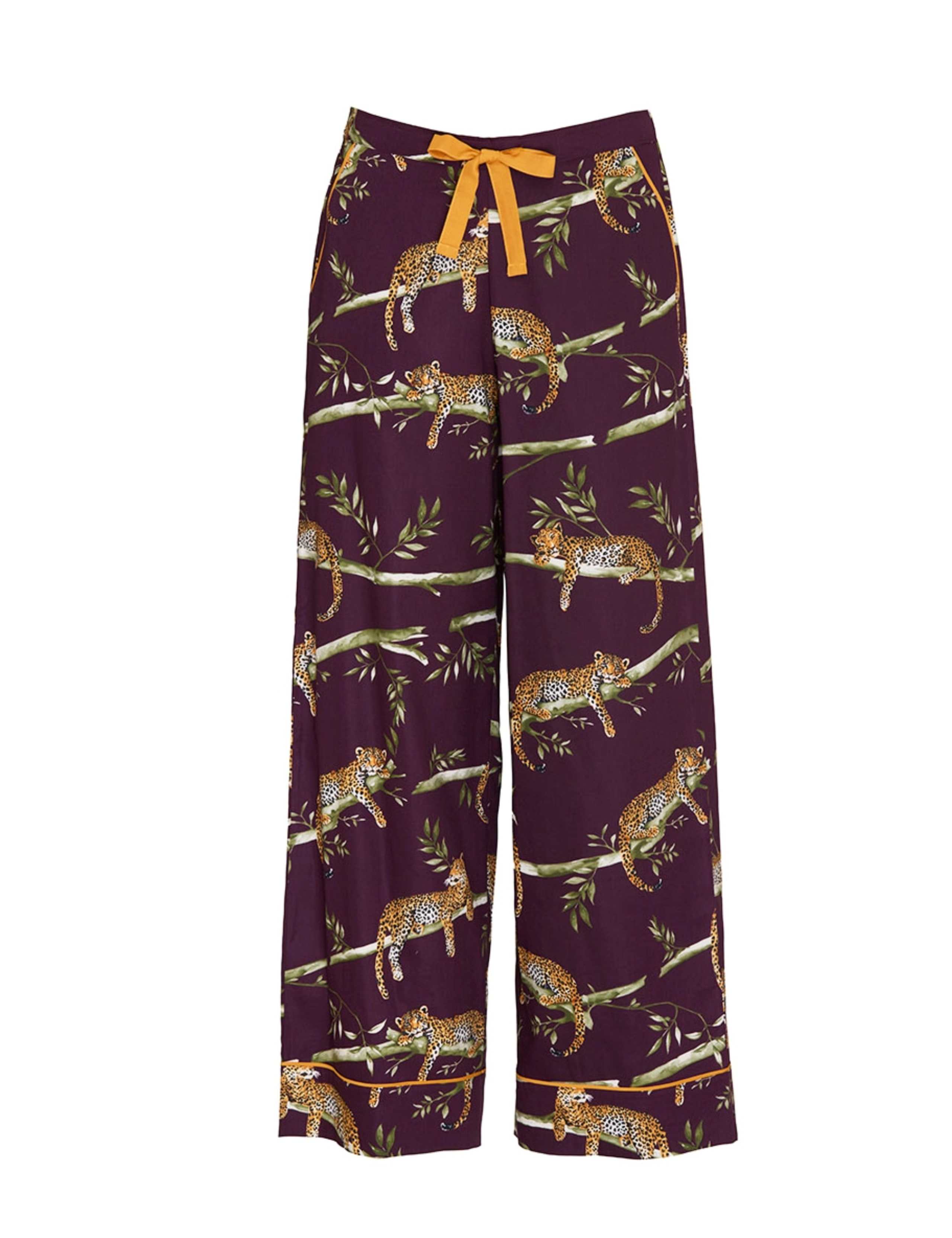 Cotton Modal Leopard Print Pyjama Bottoms 2 of 4