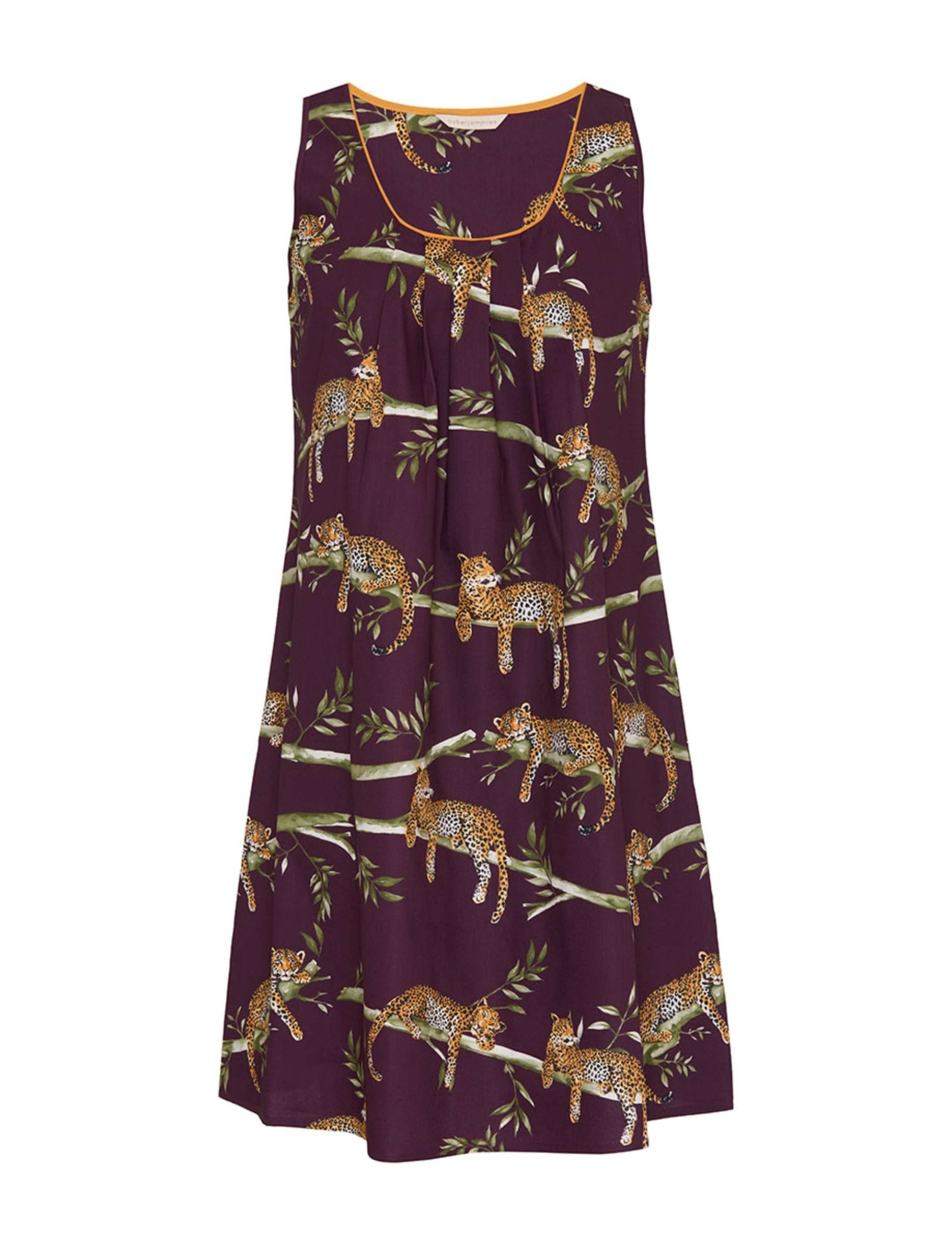 Cotton Modal Leopard Print Nightdress 2 of 4
