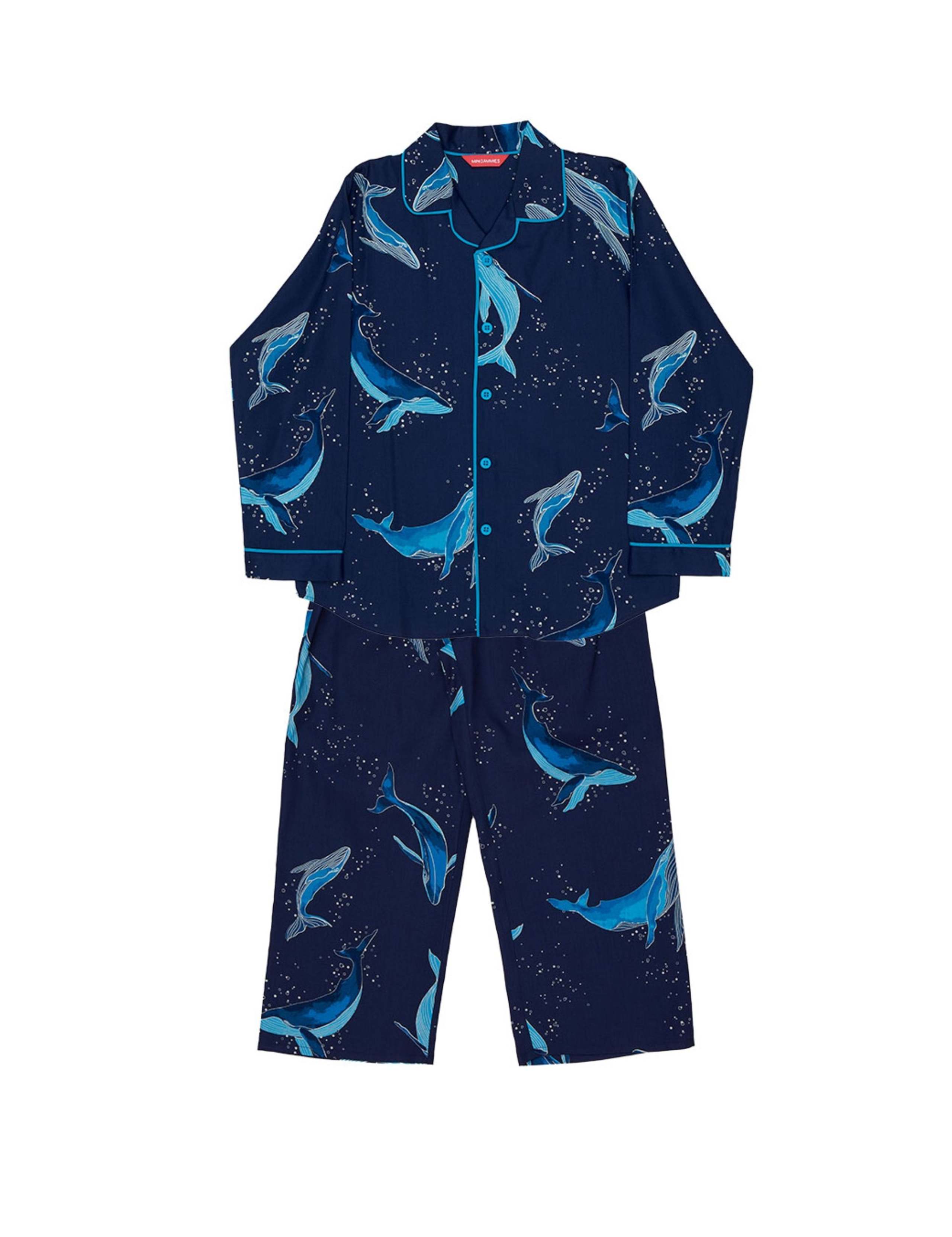 Cotton Rich Whale Pyjamas (2-13 Yrs) 2 of 4