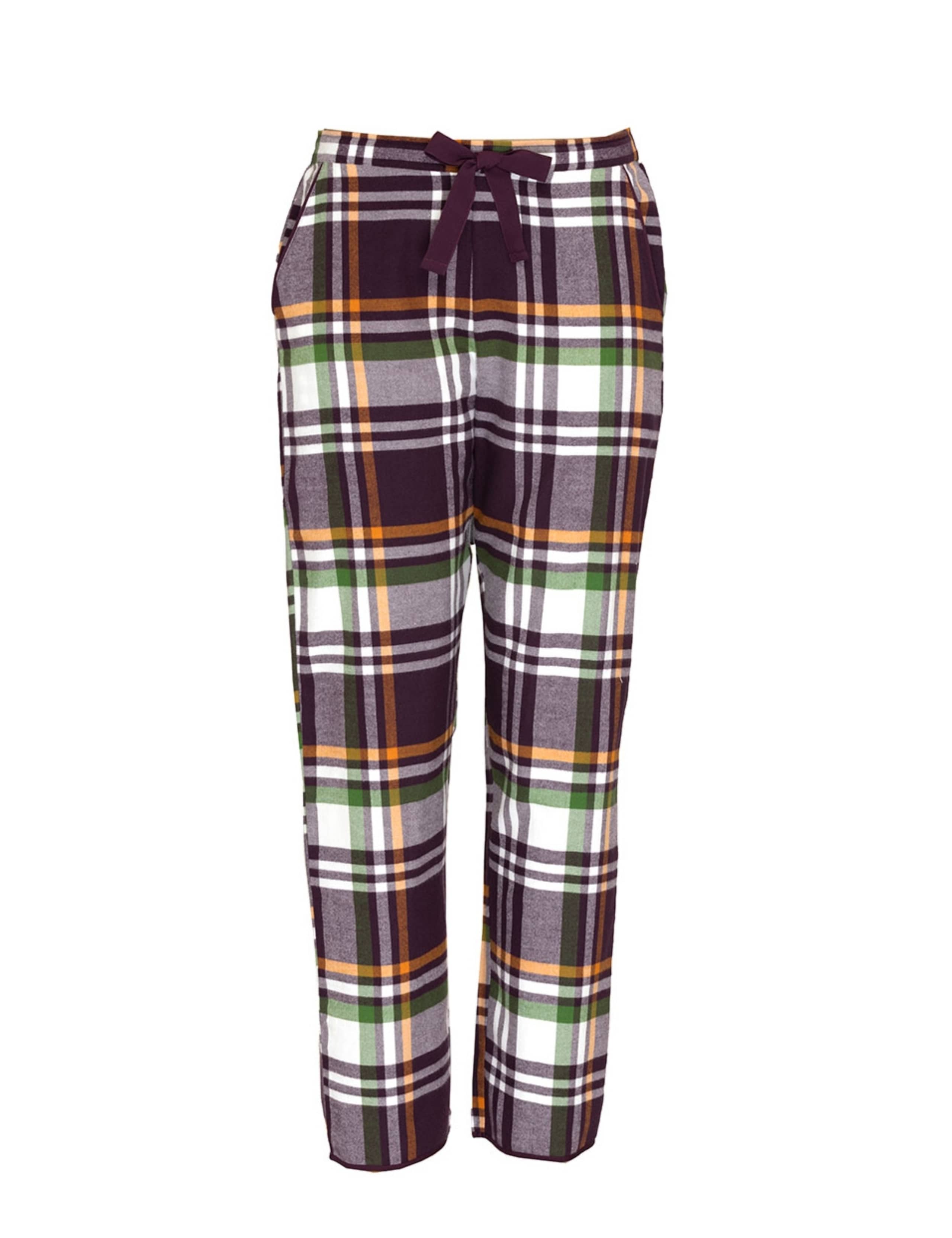 Pure Cotton Checked Pyjama Bottoms 2 of 4