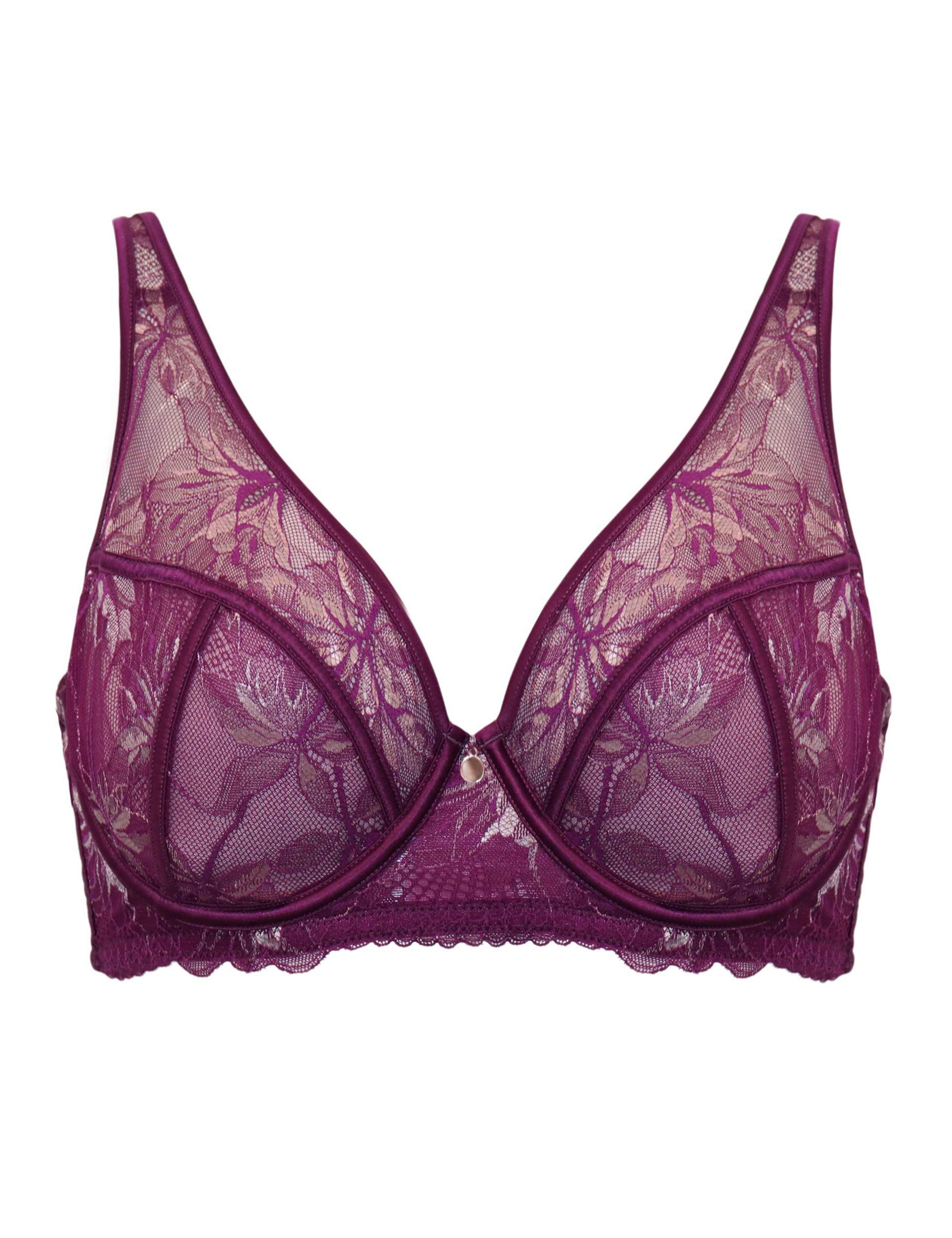 Sonnet Lace High Apex Non Padded Bra 2 of 6