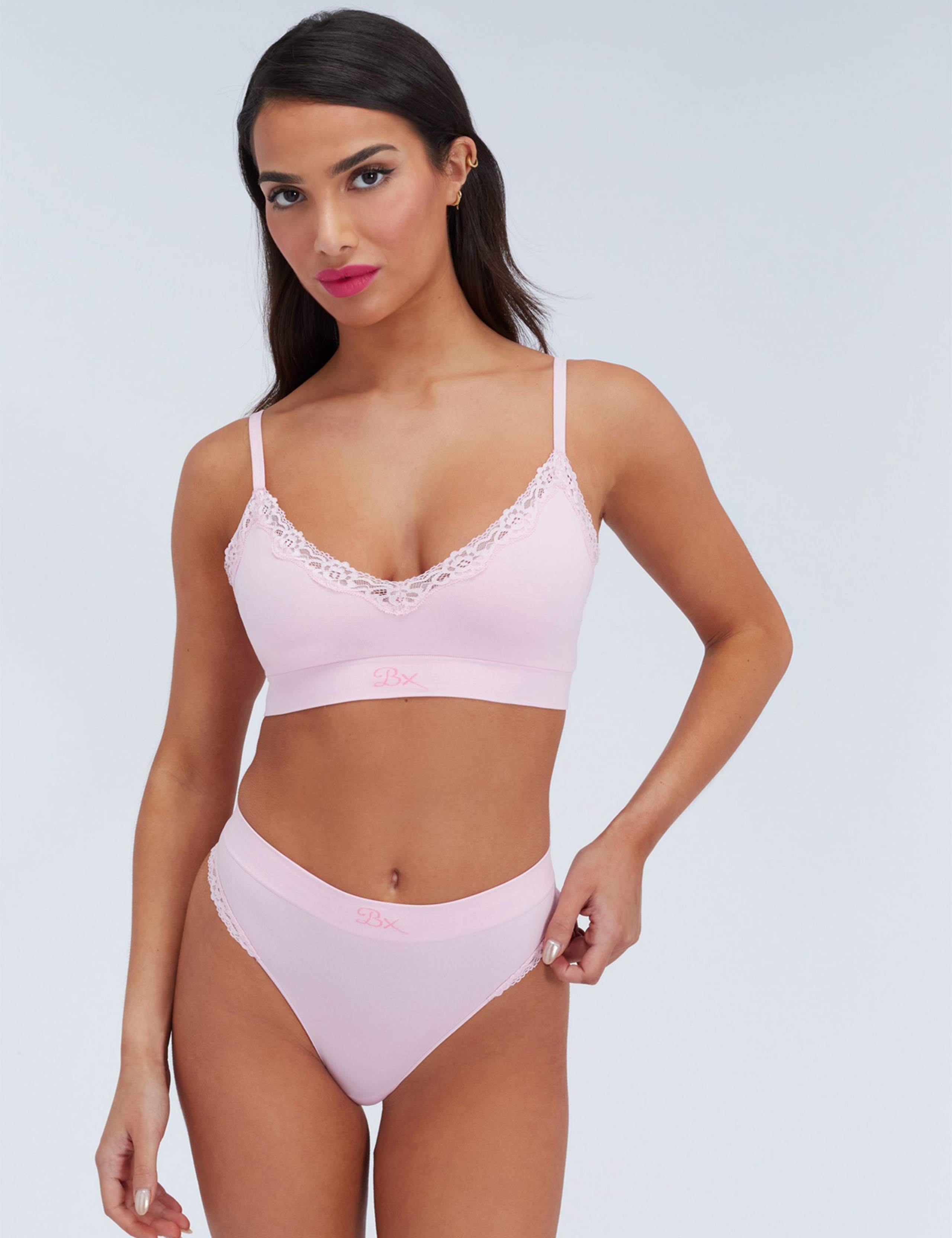 Lace Seamless Non Wired Bralette 2 of 5