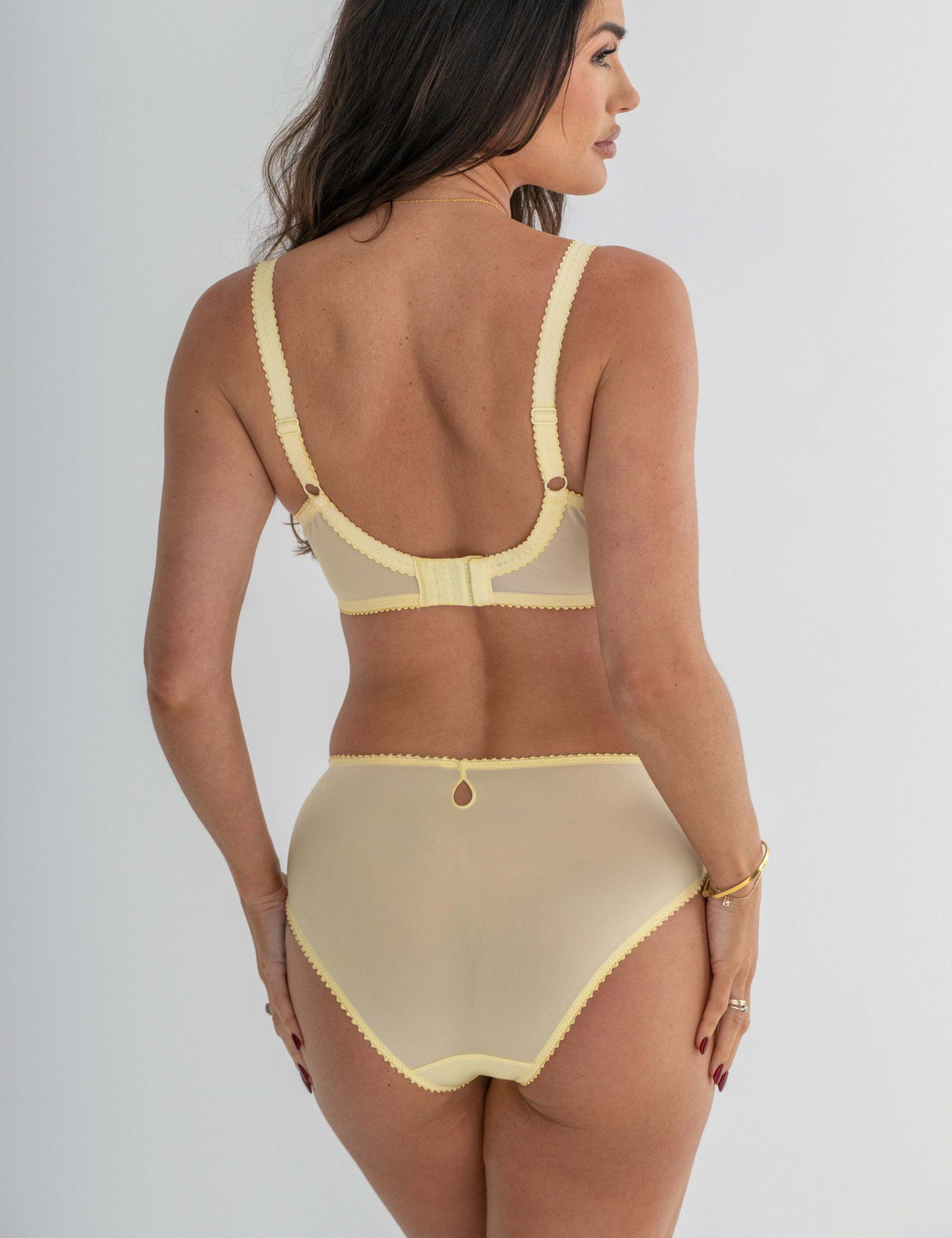 Sofia Embroidered Wired Side Support Bra (D-J) 6 of 7