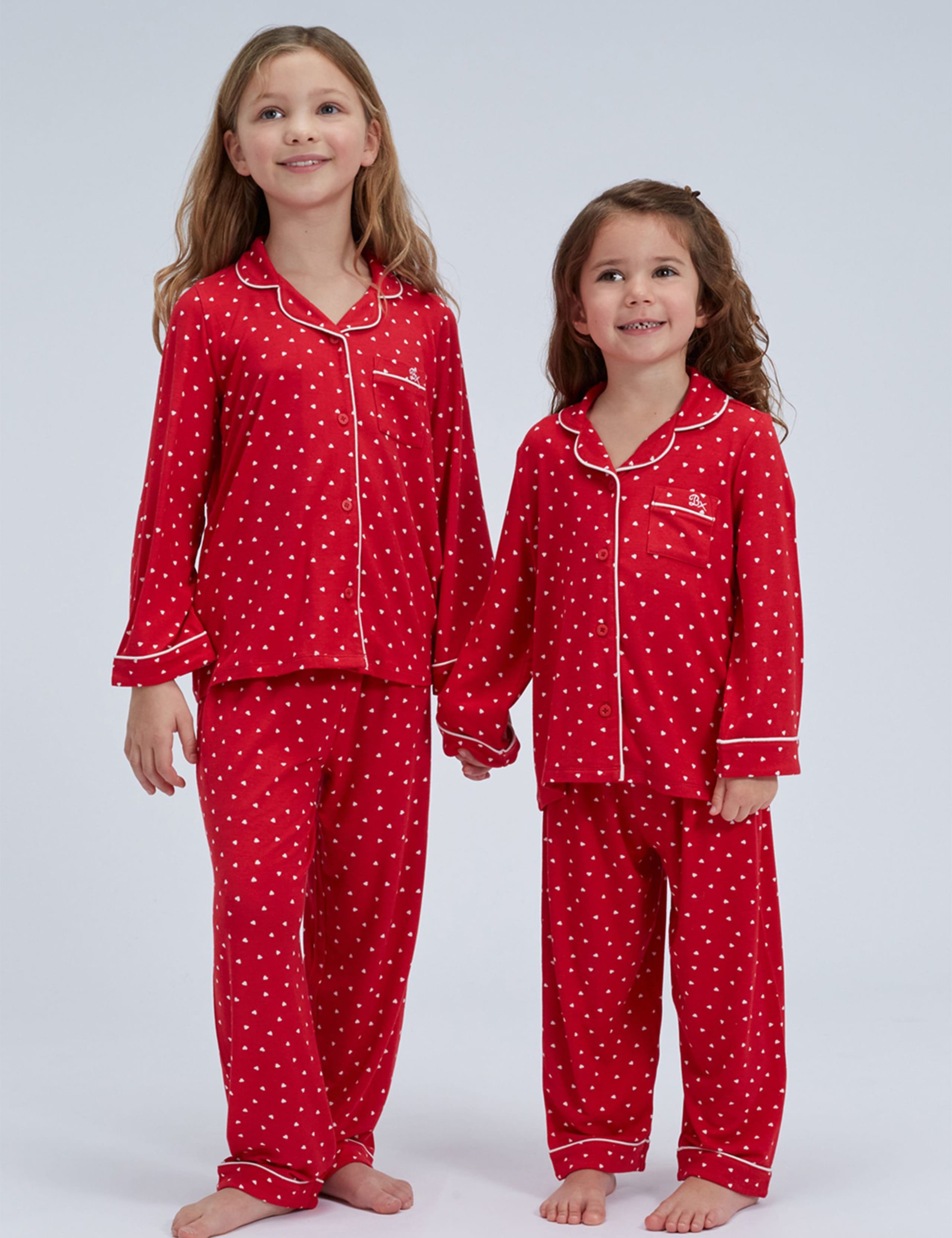 Valentines Heart Pyjamas (2-12 Yrs) 7 of 9
