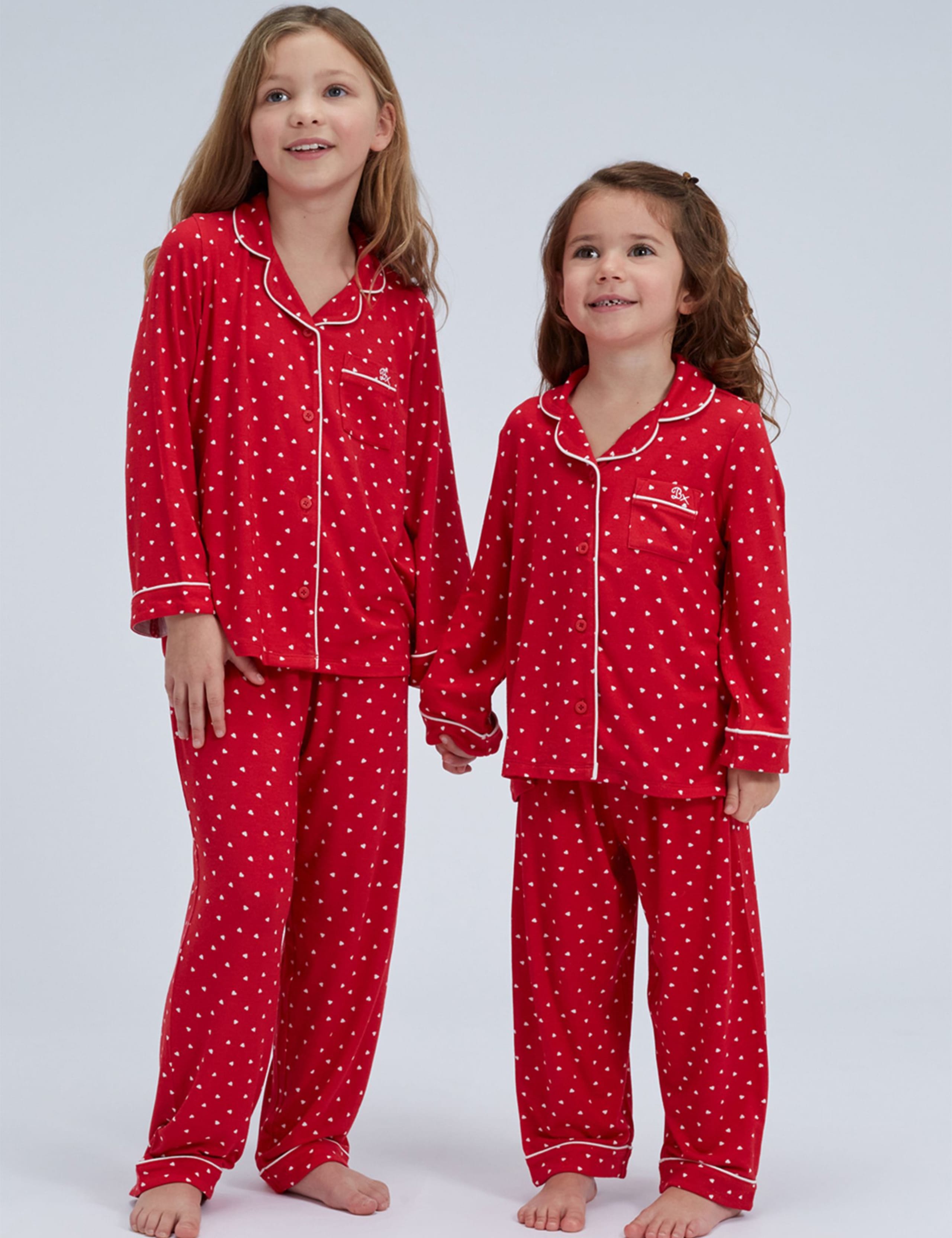 Valentines Heart Pyjamas (2-12 Years) 8 of 9