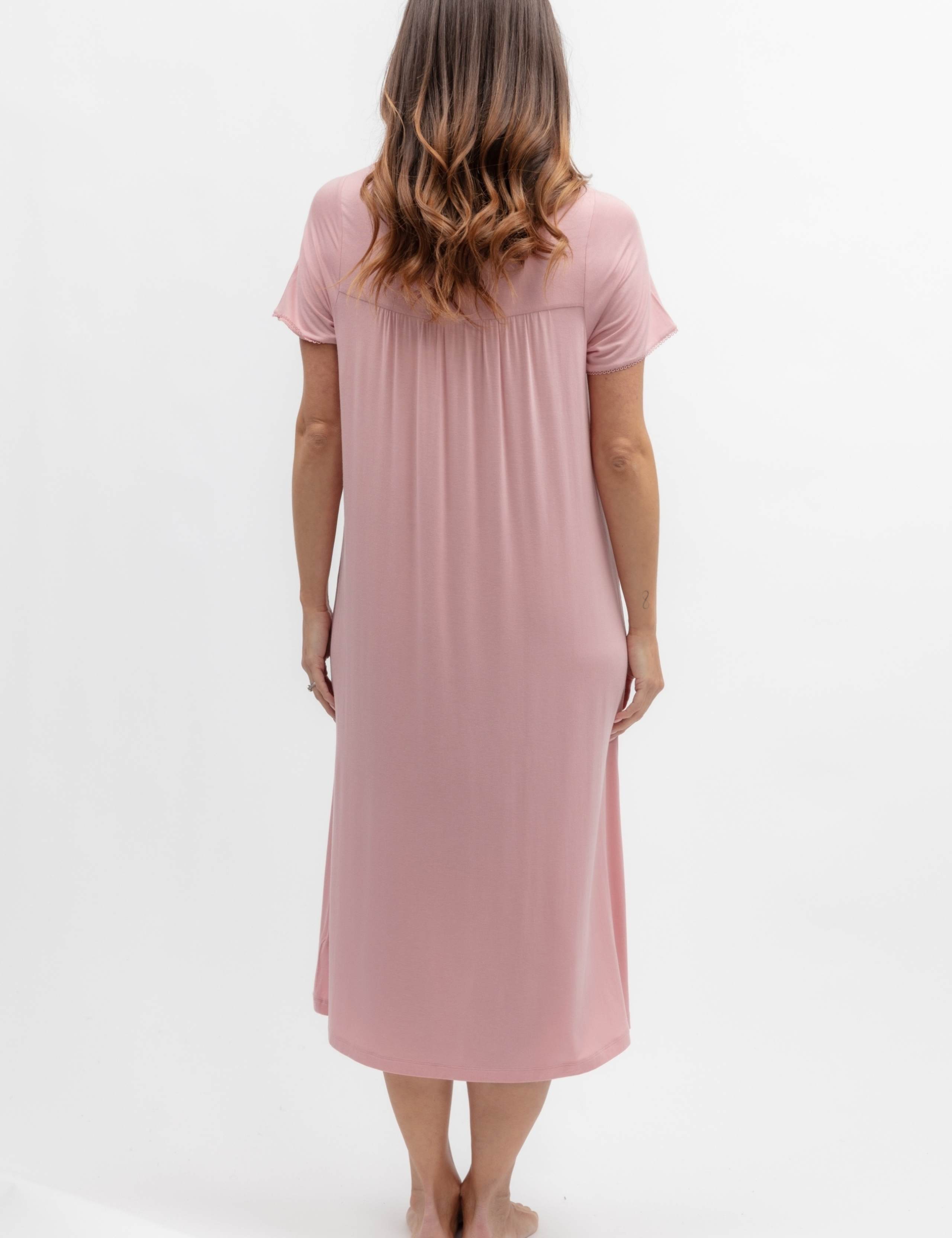 Jersey Lace Trim Nightdress 3 of 3