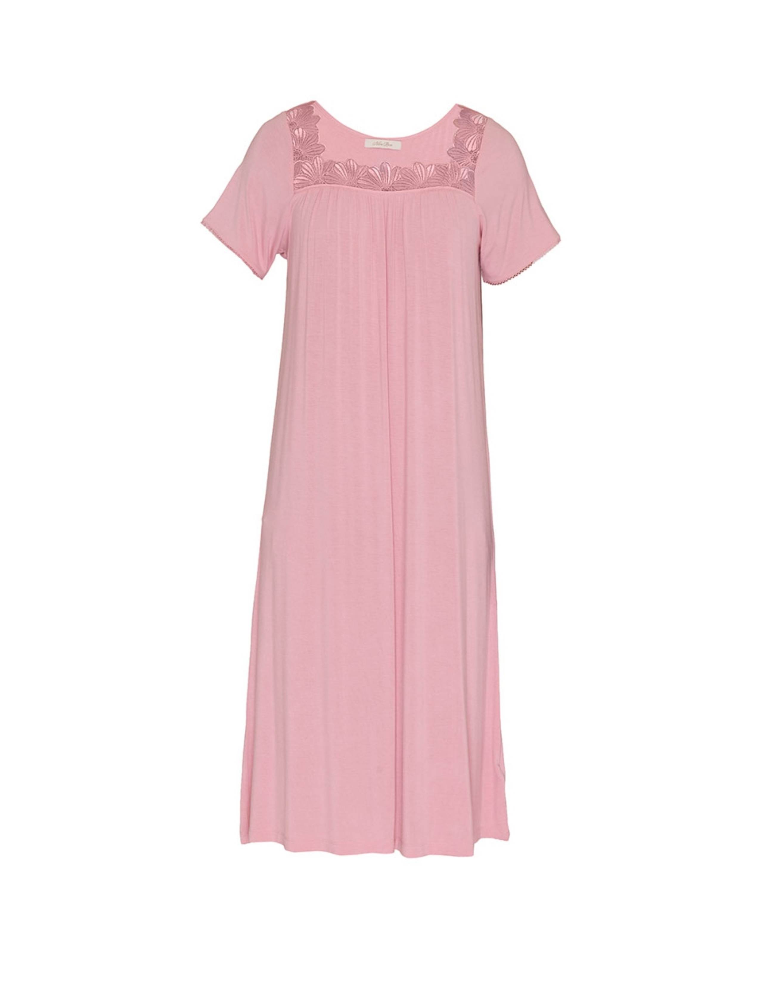 Jersey Lace Trim Nightdress 2 of 3