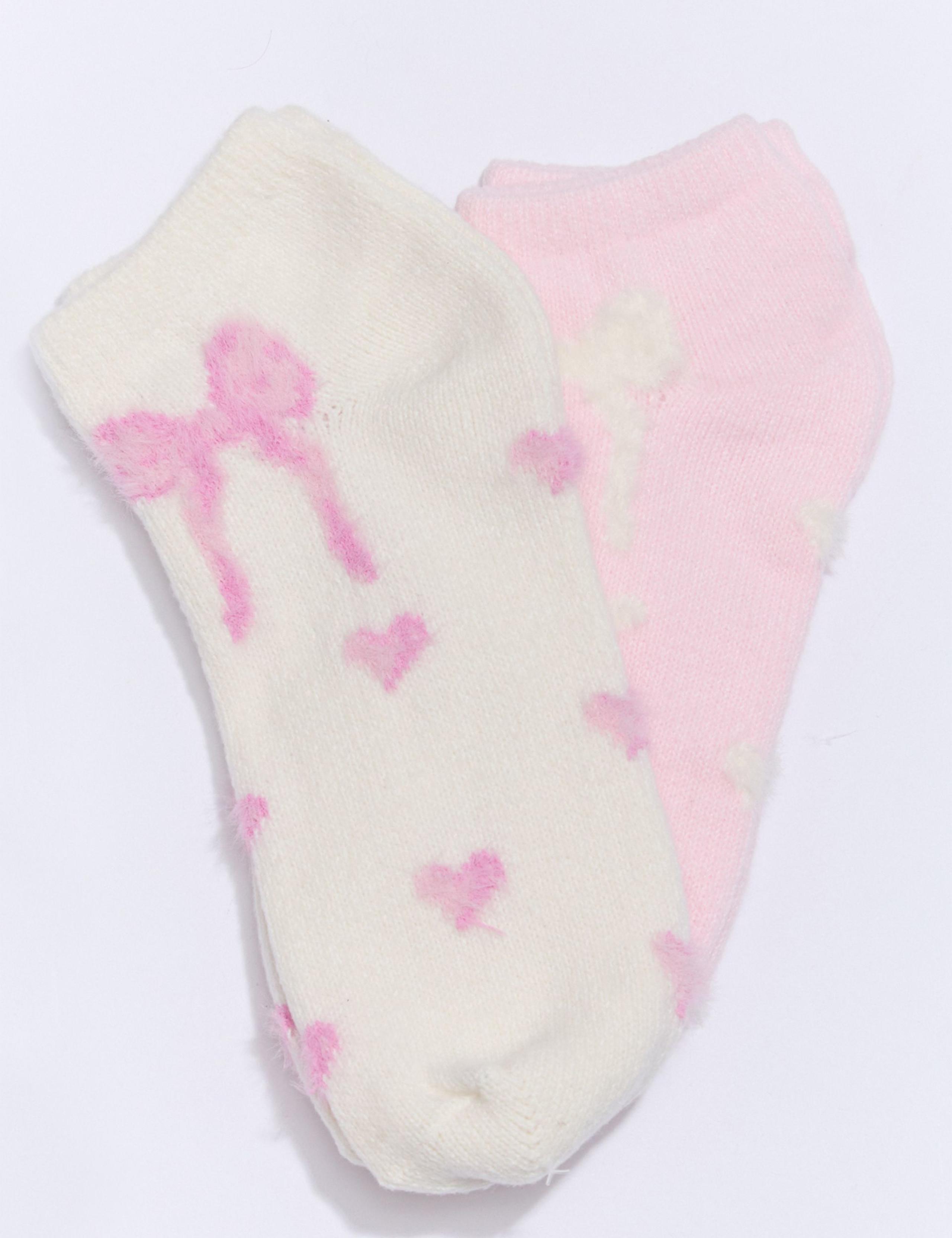 2 Pack Bow Trainer Socks 4 of 5