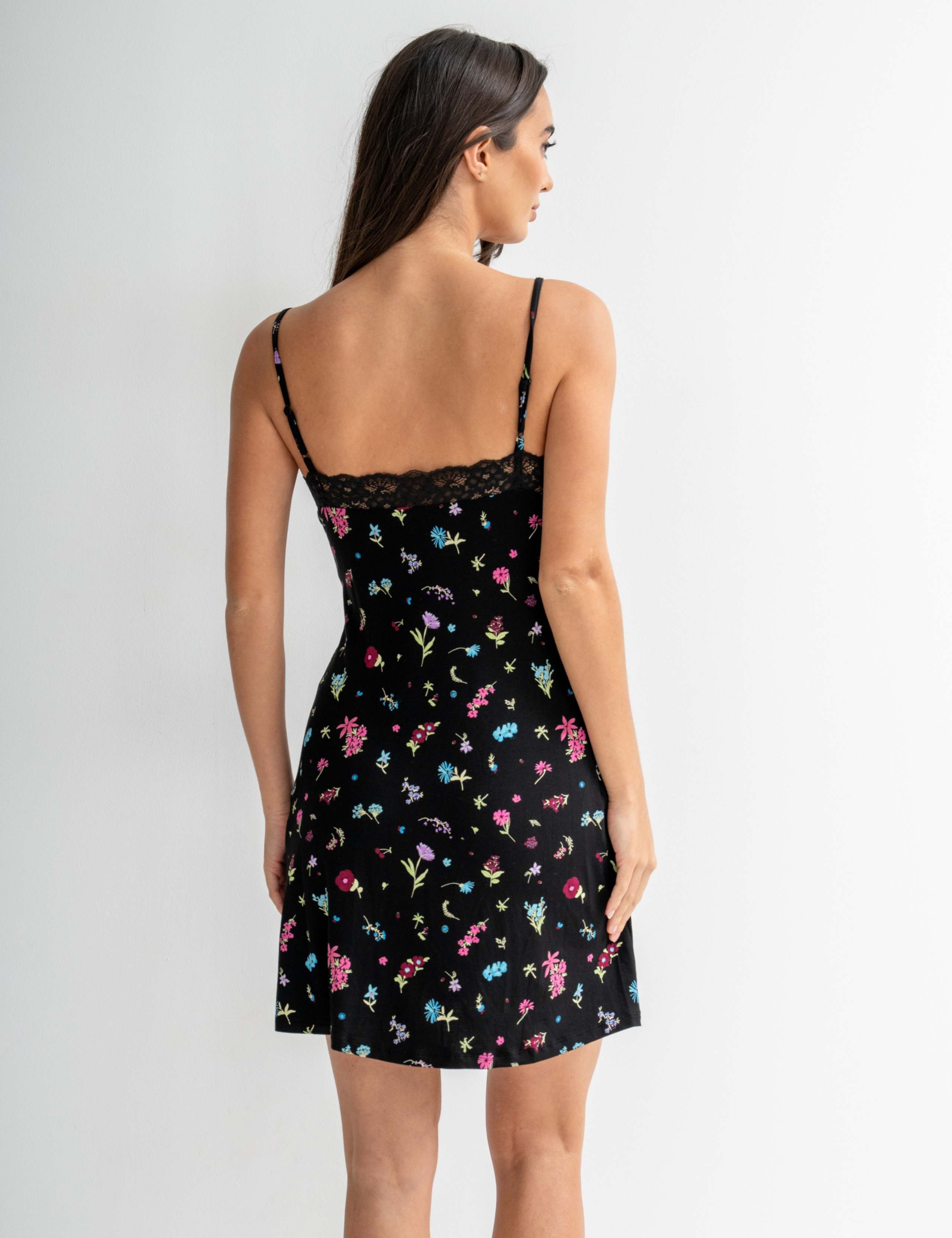 Sofa Loves Lace Jersey Floral Nightie 4 of 6