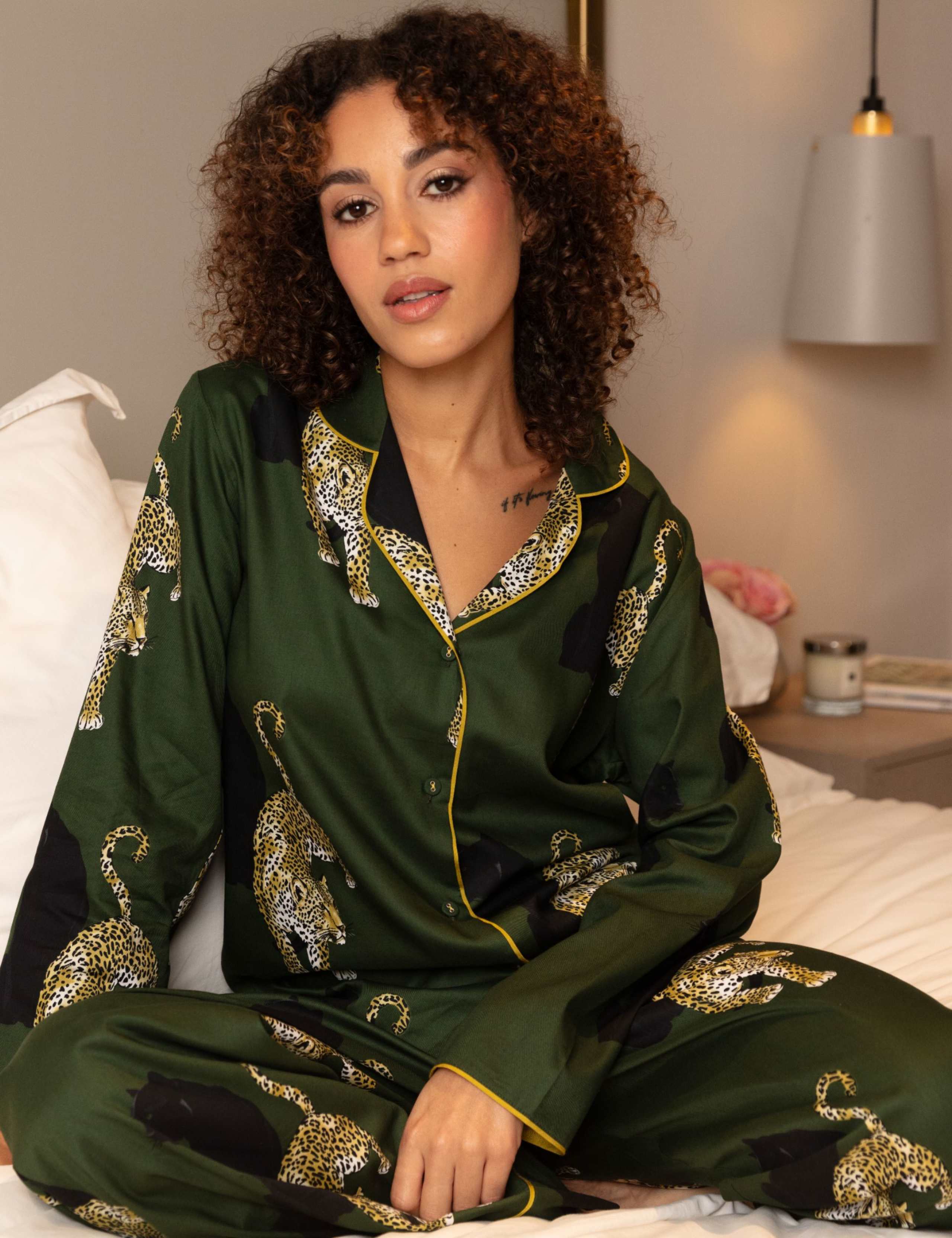 Cotton Modal Blend Printed Pyjama Bottoms 3 of 4