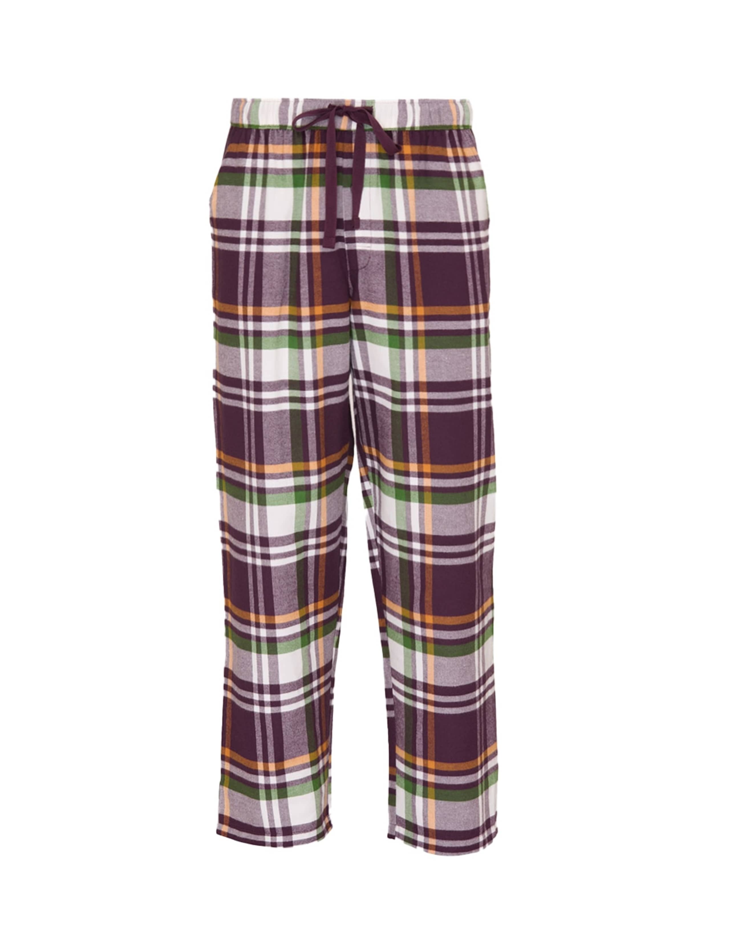 Pure Cotton Checked Pyjama Bottoms 2 of 4