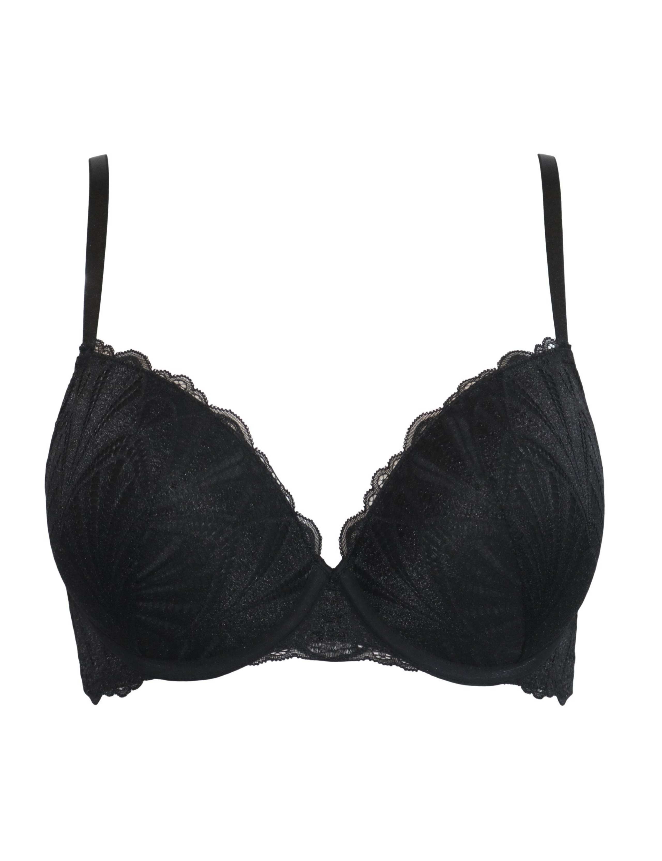 New Romance Padded Push Up Plunge Bra 2 of 8