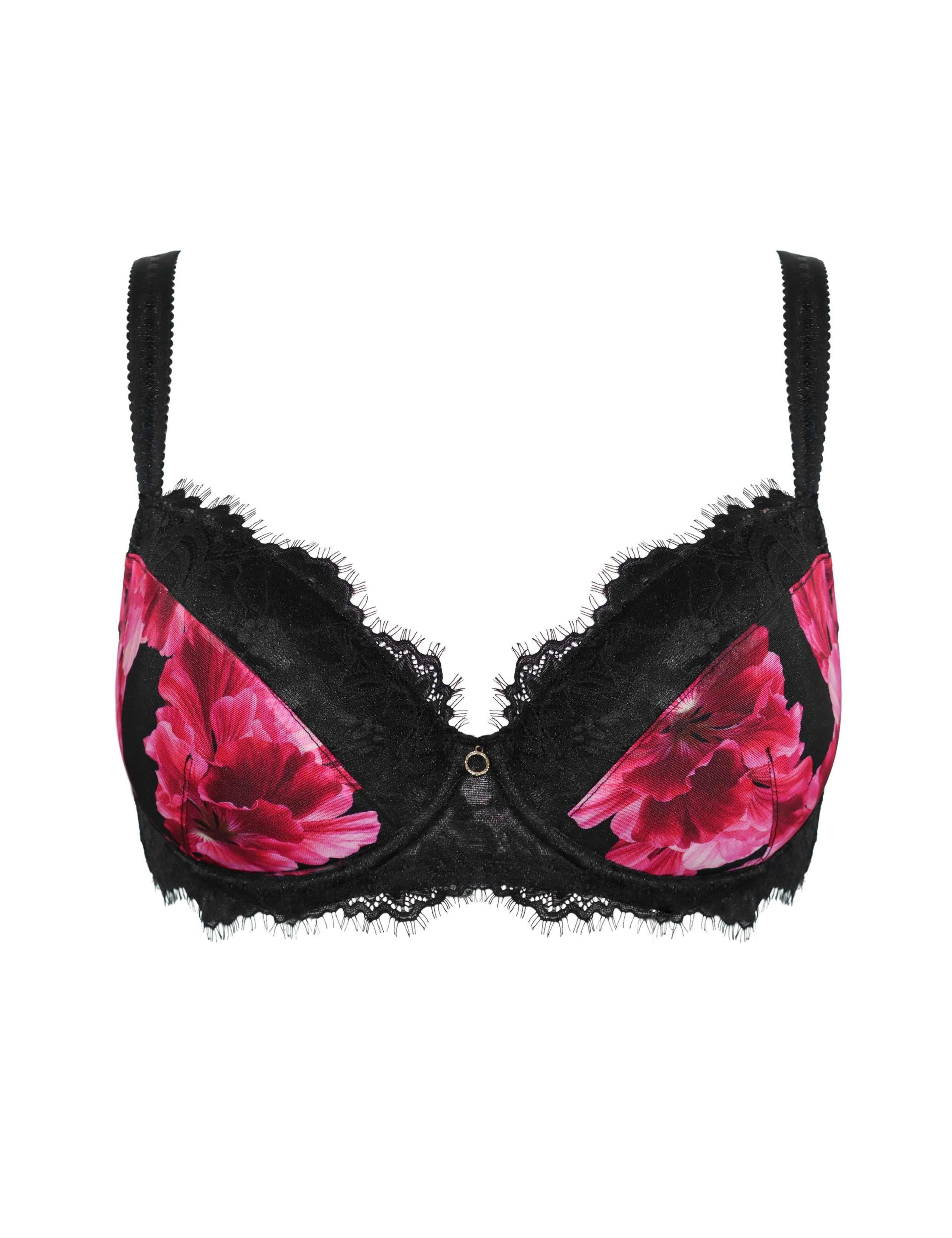 Bliss Lace Wired Plunge Bra 2 of 8