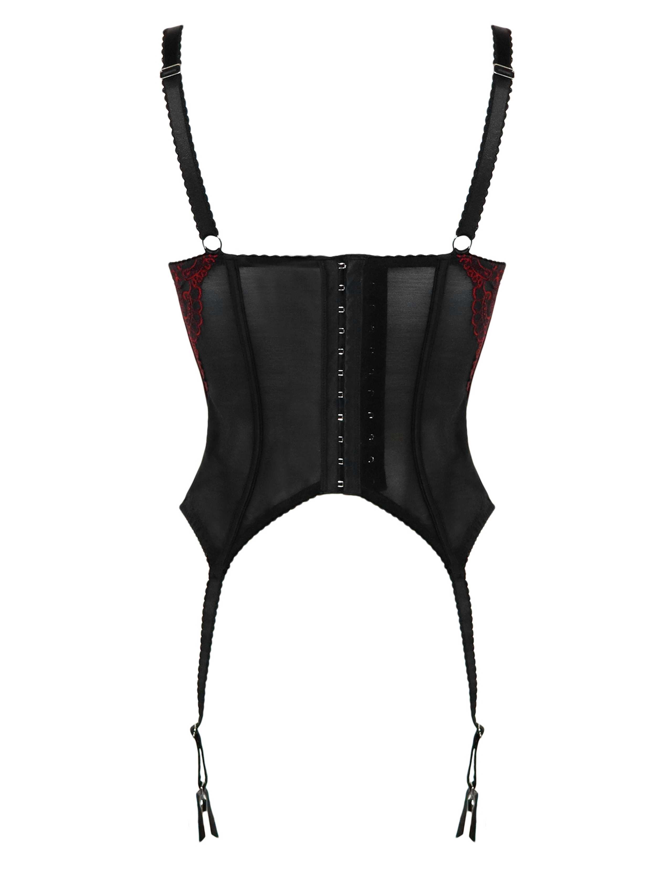 Hollywood Lace Wired Basque 9 of 9