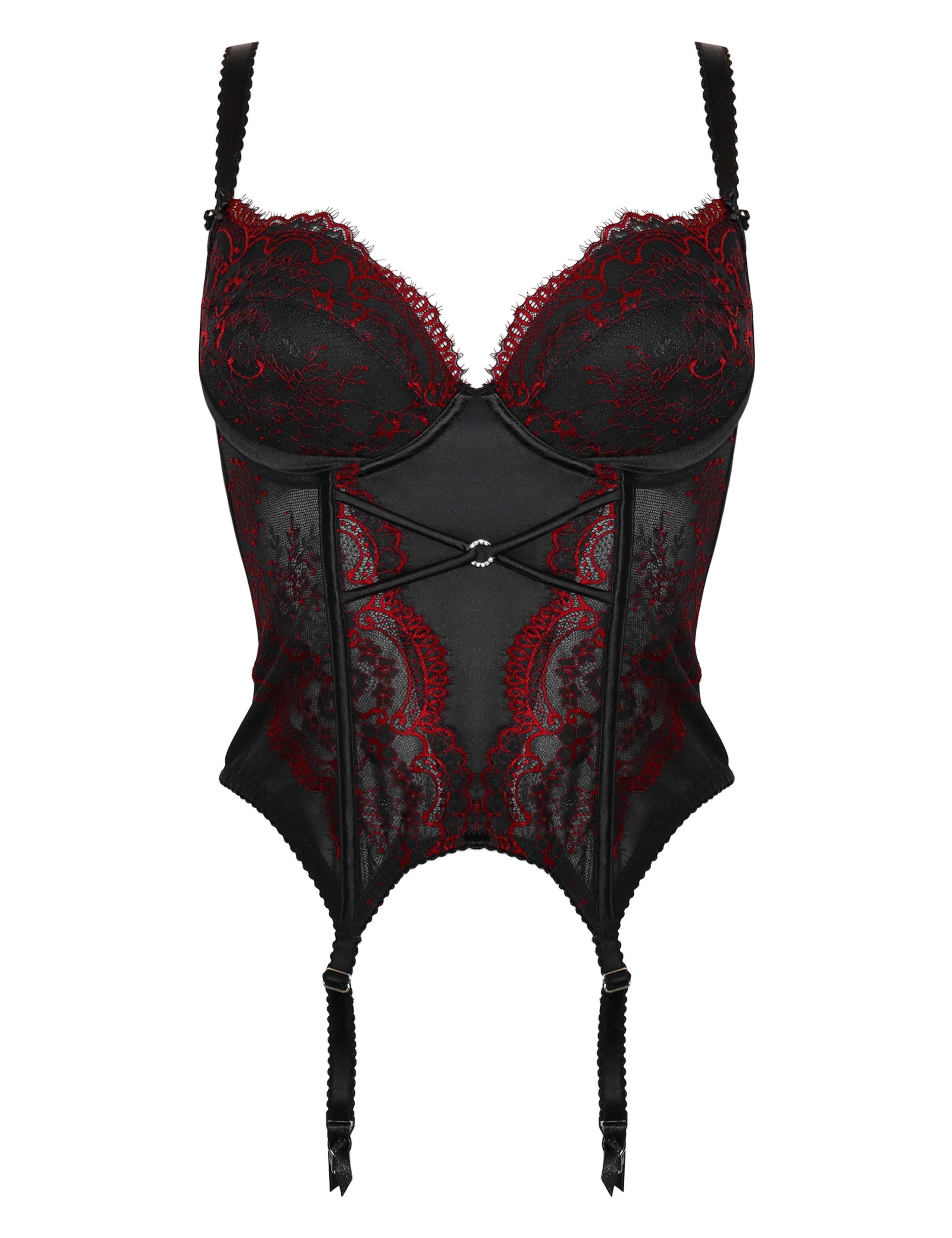 Hollywood Lace Wired Basque 2 of 9