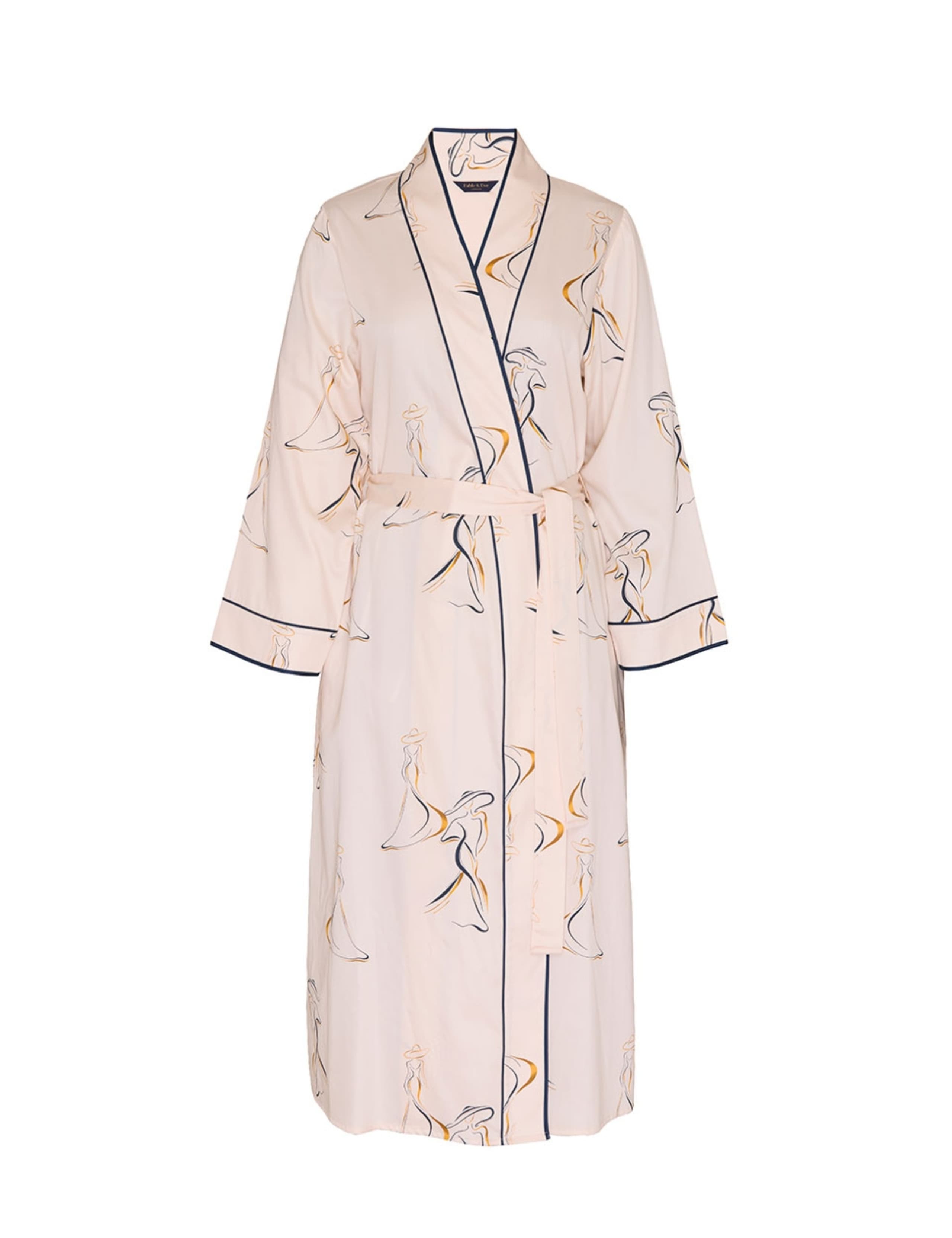 Cotton Fable and Eve Modal Printed Dressing Gown 2 of 4