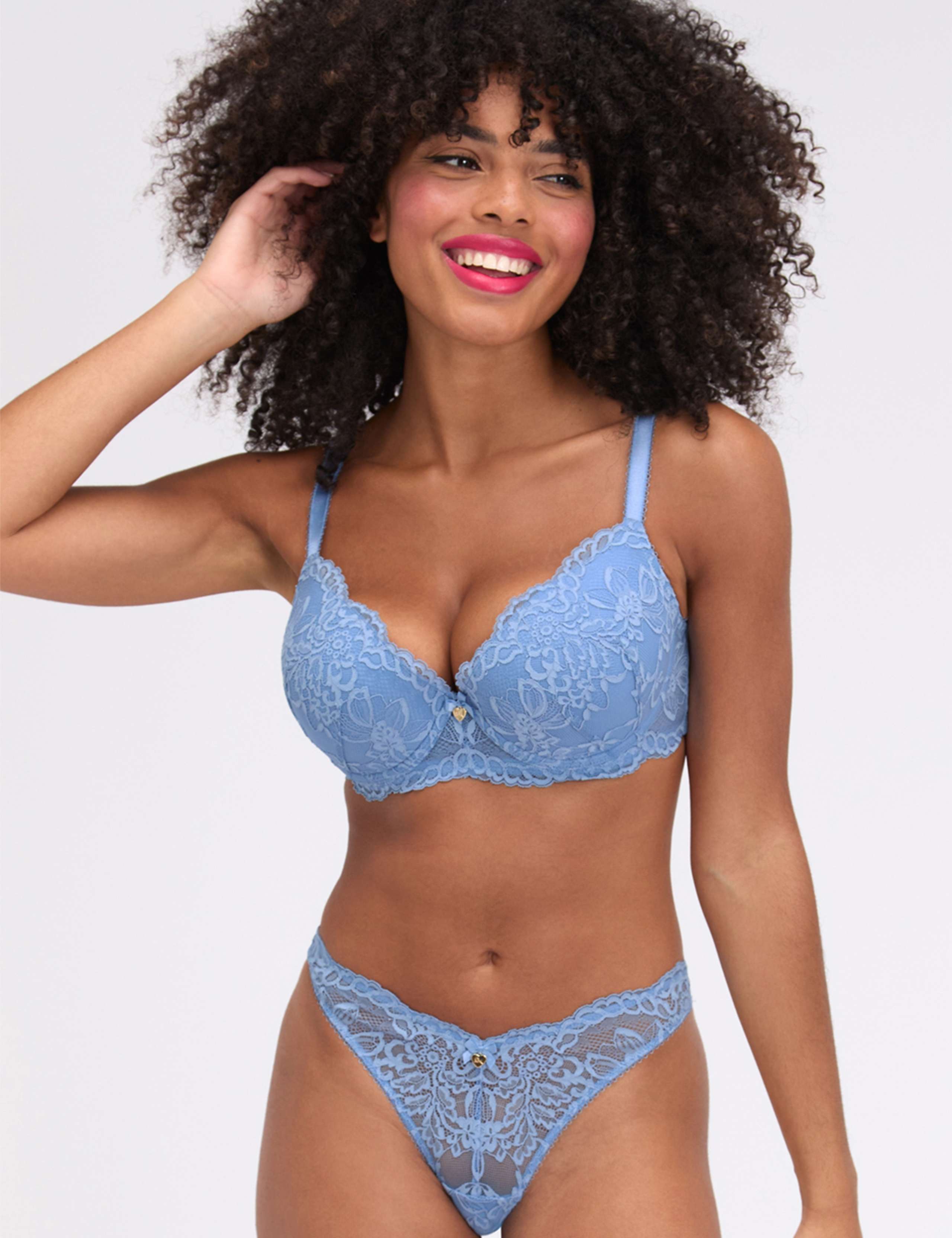 Billie Lace Wired Balconette Bra (B-G) 6 of 6