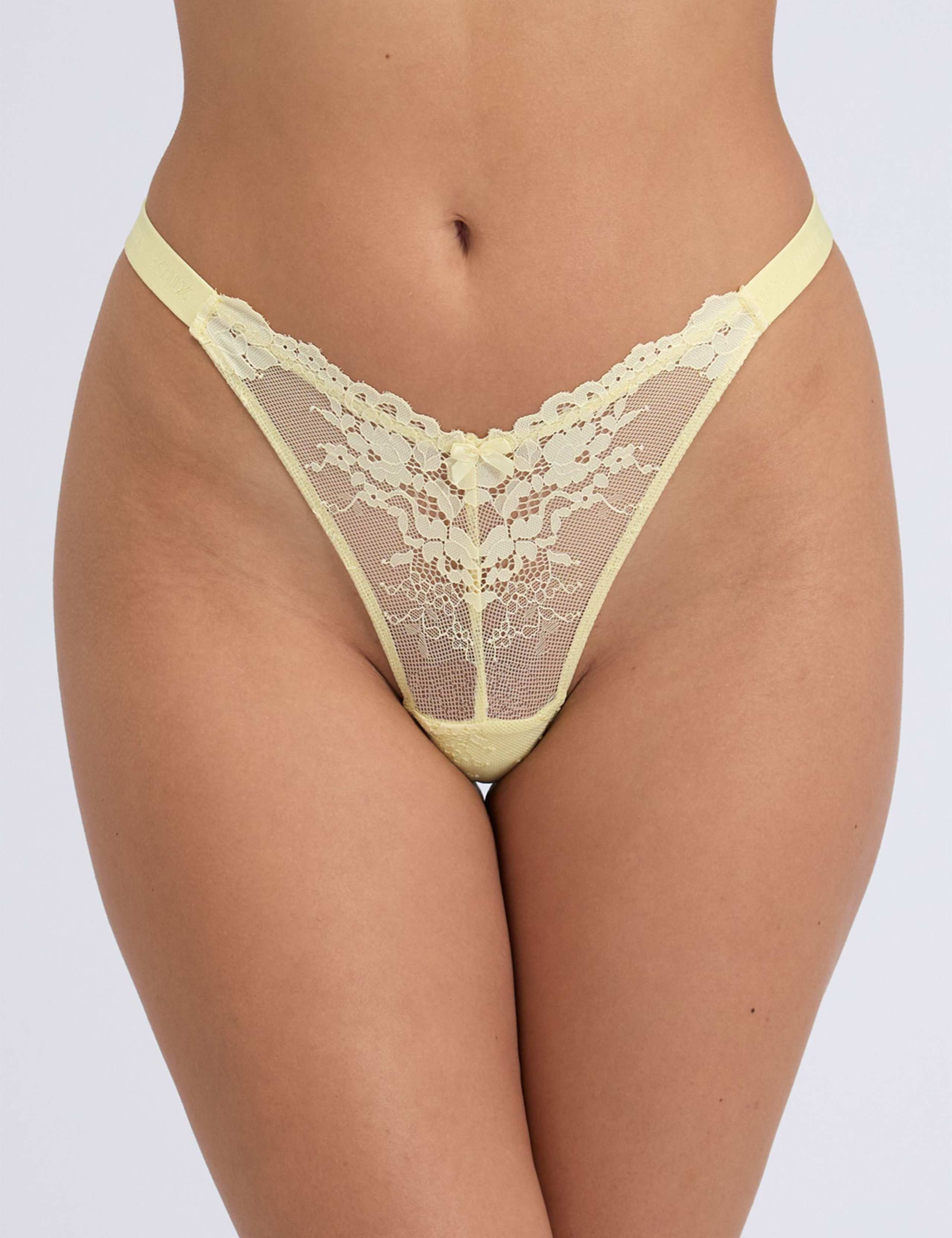 5 Pack Fran Lace Thongs 5 of 9