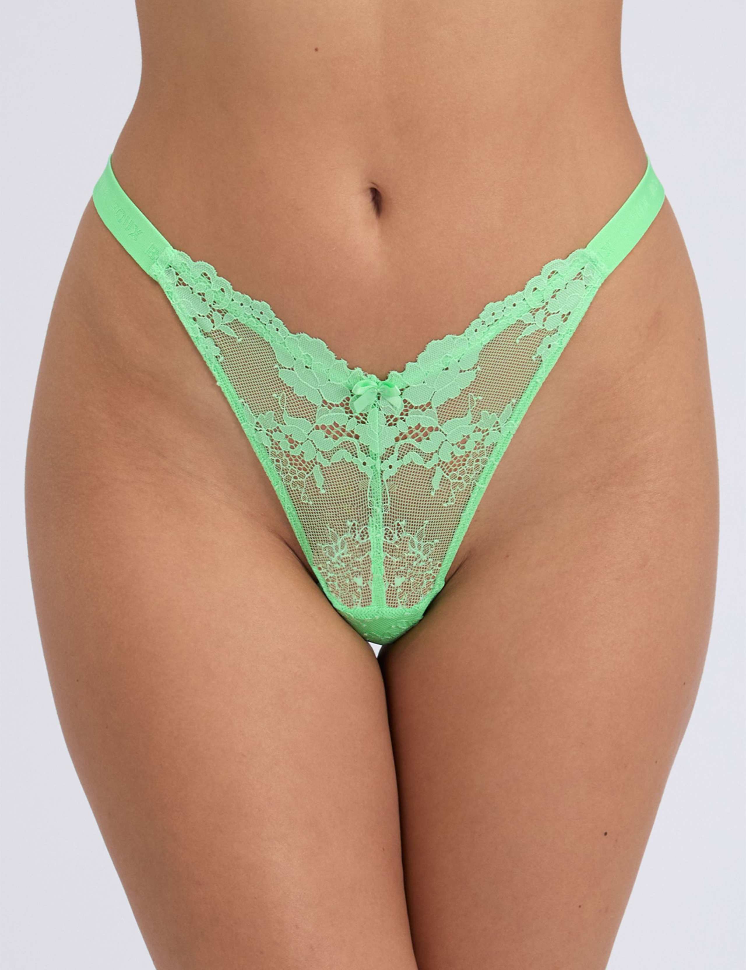 5 Pack Fran Lace Thongs 6 of 9