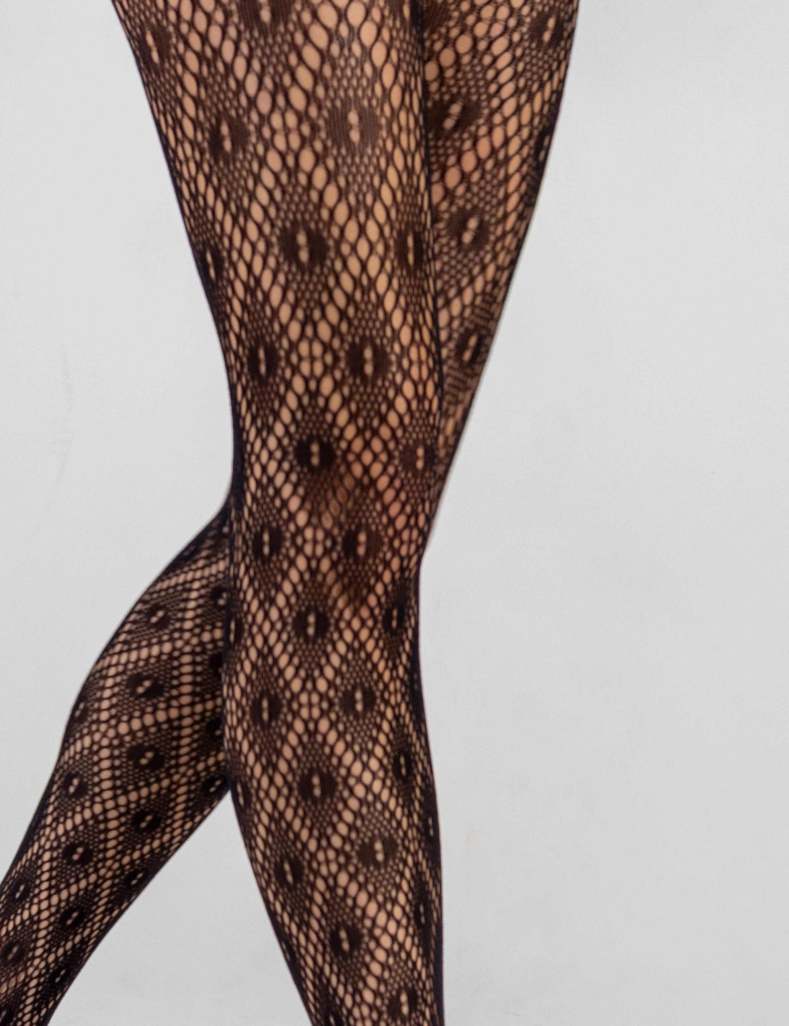 Diamond Pattern Fashion Tights 3 of 4