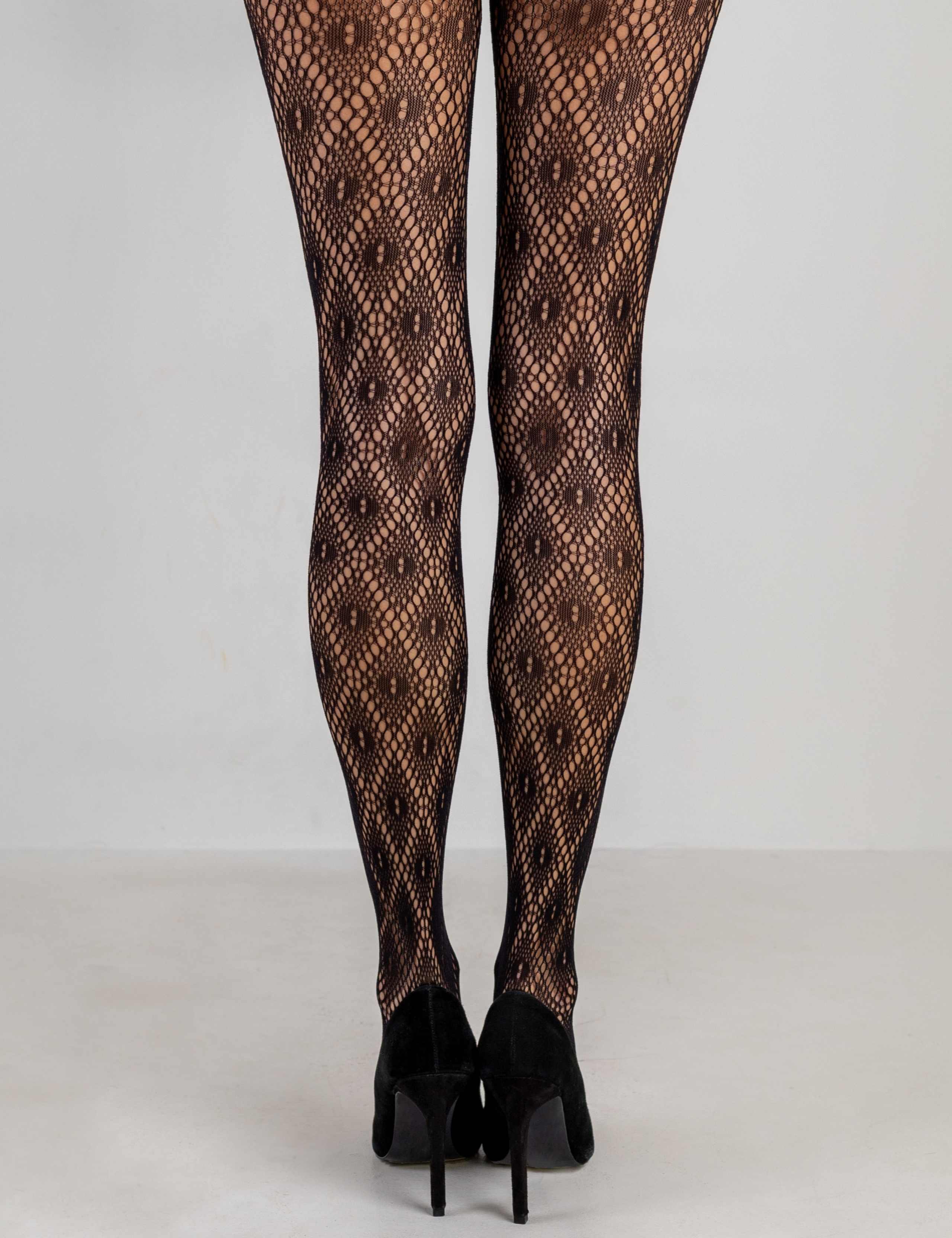 Diamond Pattern Fashion Tights 4 of 4