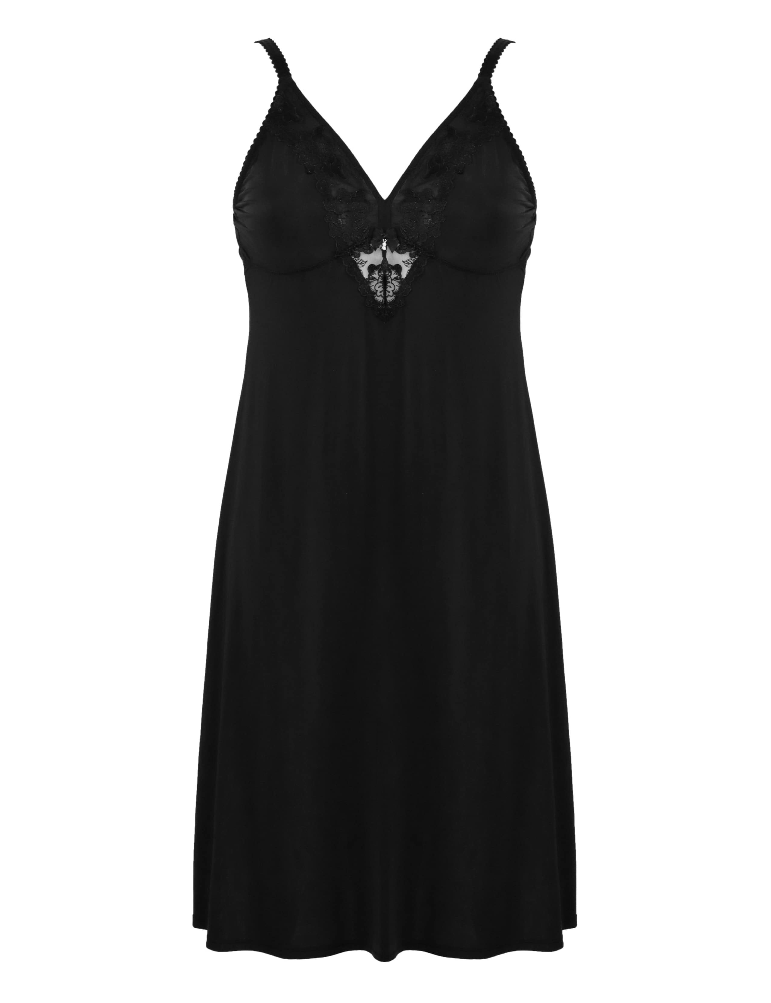 Embroidered Strappy Midi Chemise 2 of 6