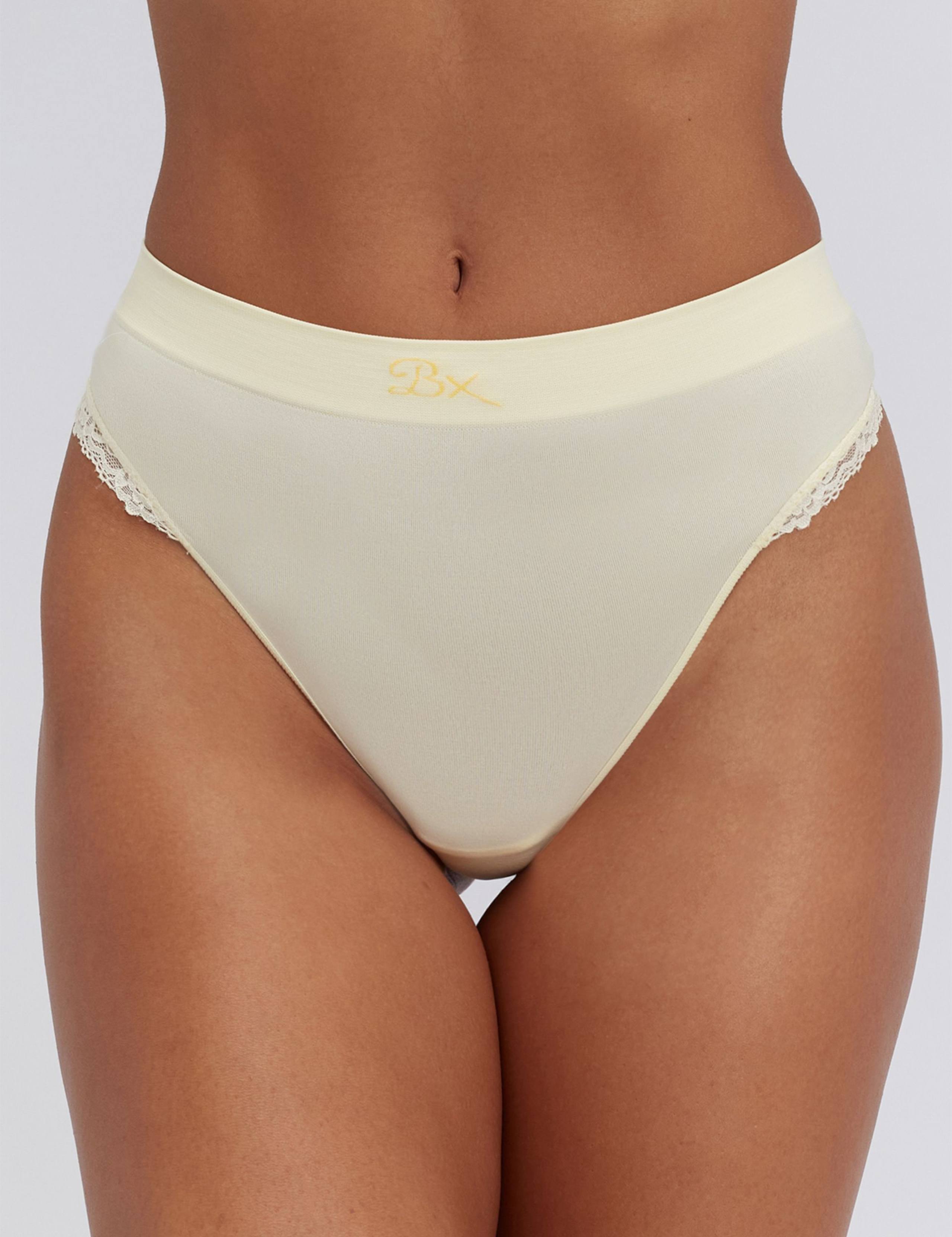 Lace Seamless Thong 4 of 4