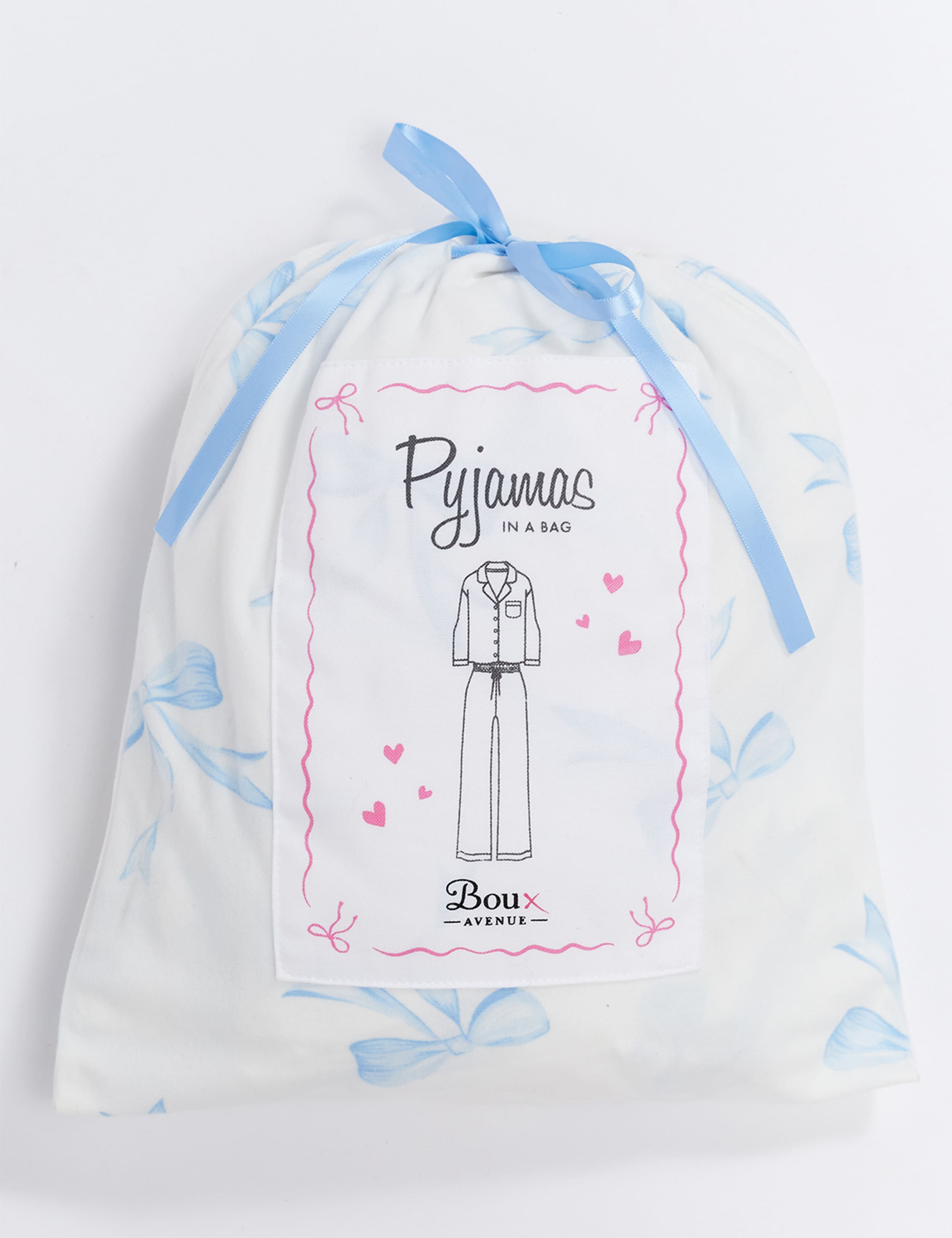 Bow Print Pyjamas in a Bag 4 of 8