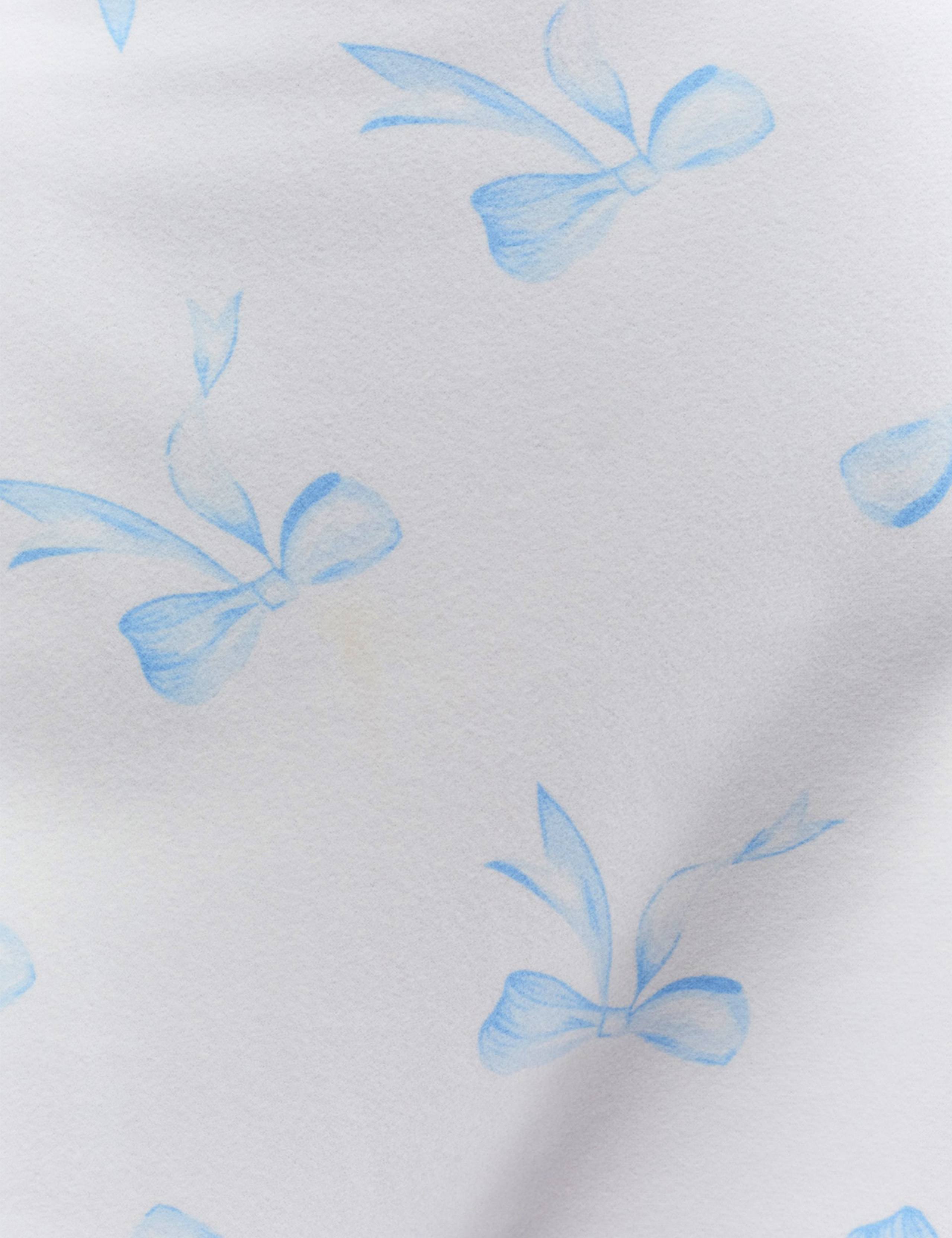 Bow Print Pyjamas in a Bag 7 of 8