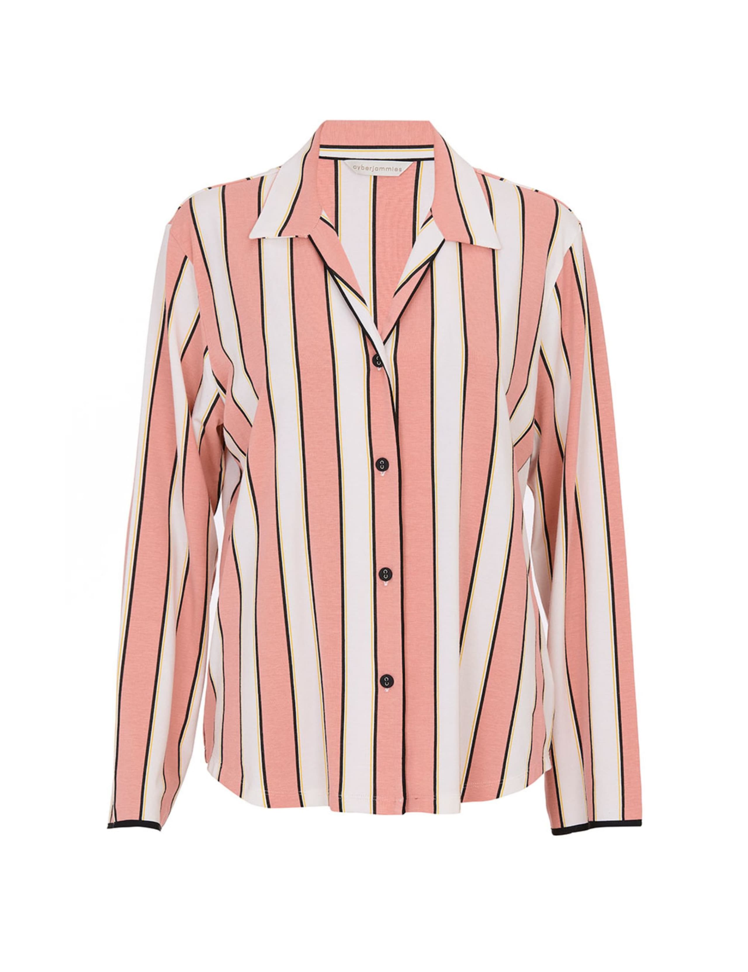 Cotton Modal Blend Striped Pyjama Top 2 of 4