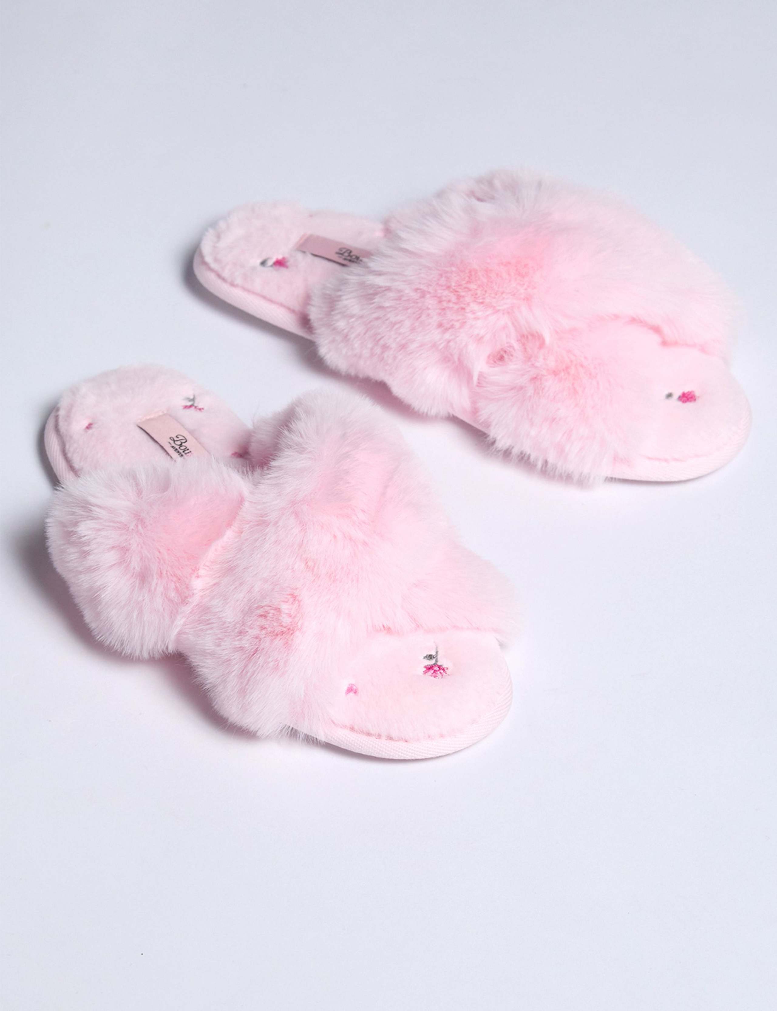 Faux Fur Slider Slippers 4 of 6