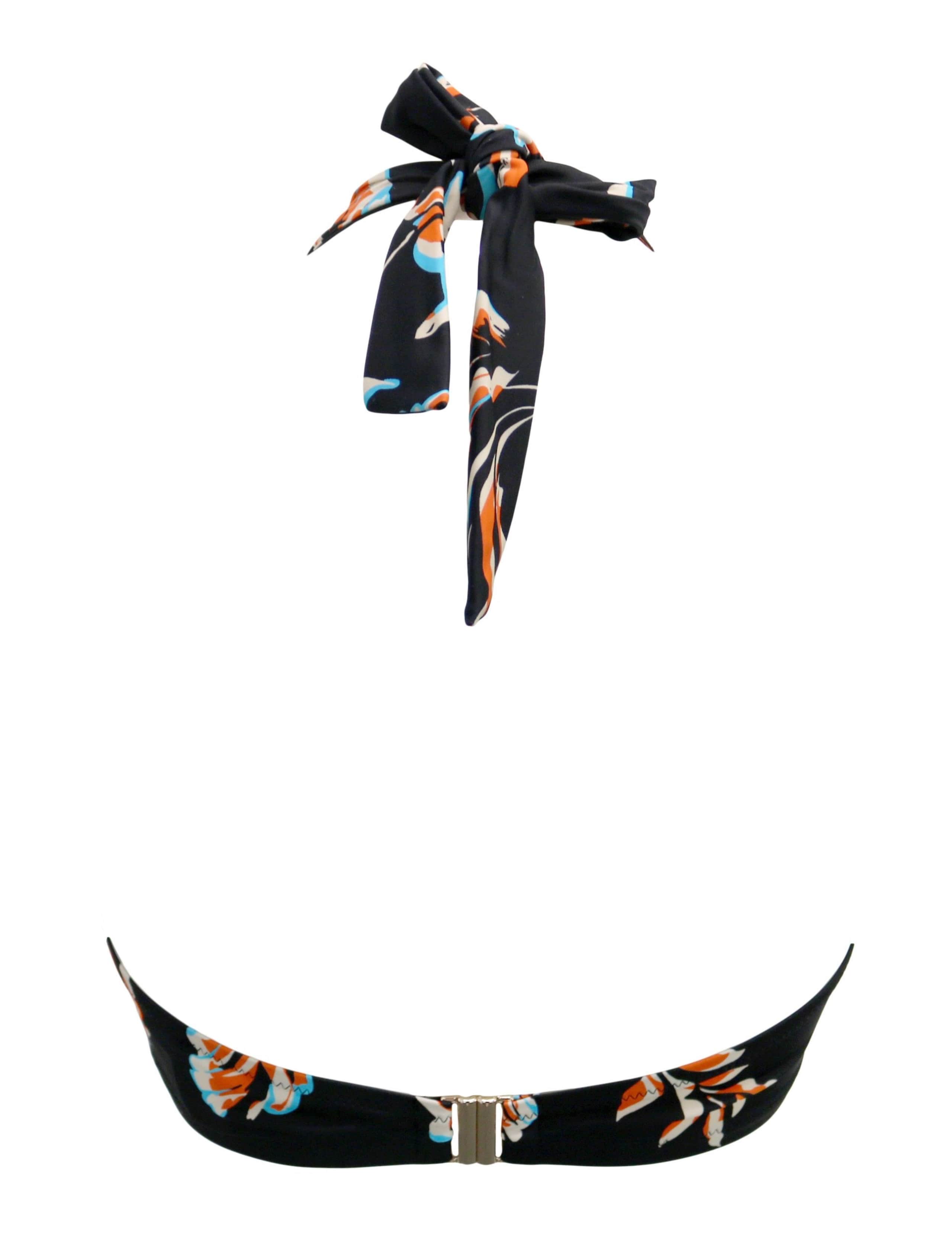 Madrid Printed Wired Halterneck Bikini Top C-G 11 of 11