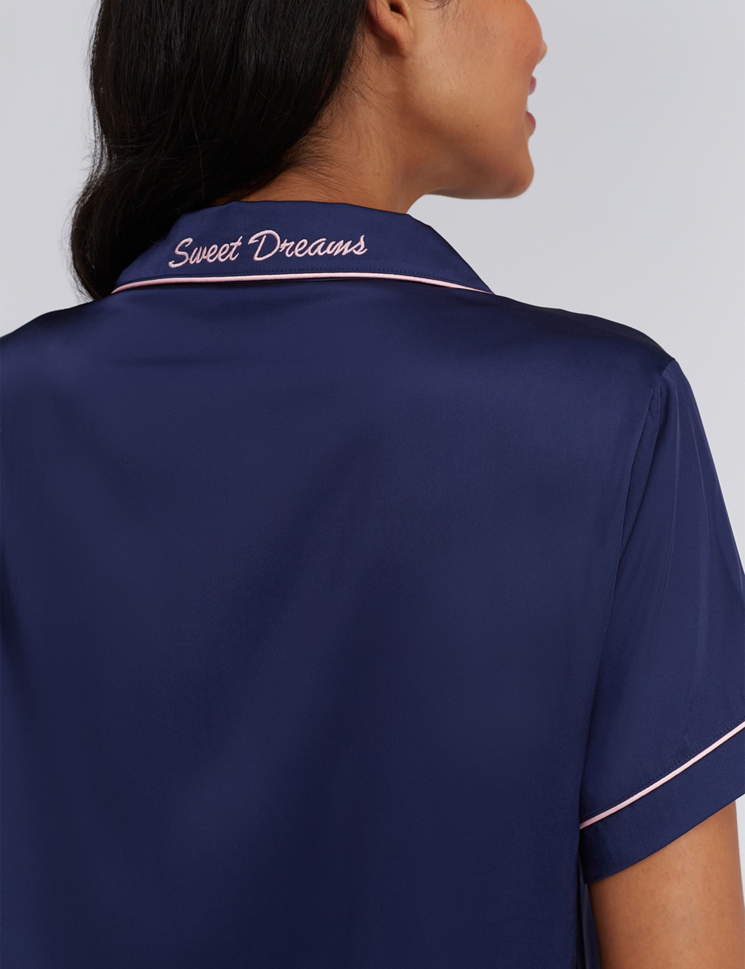 Satin Short Pyjama Set 6 of 7