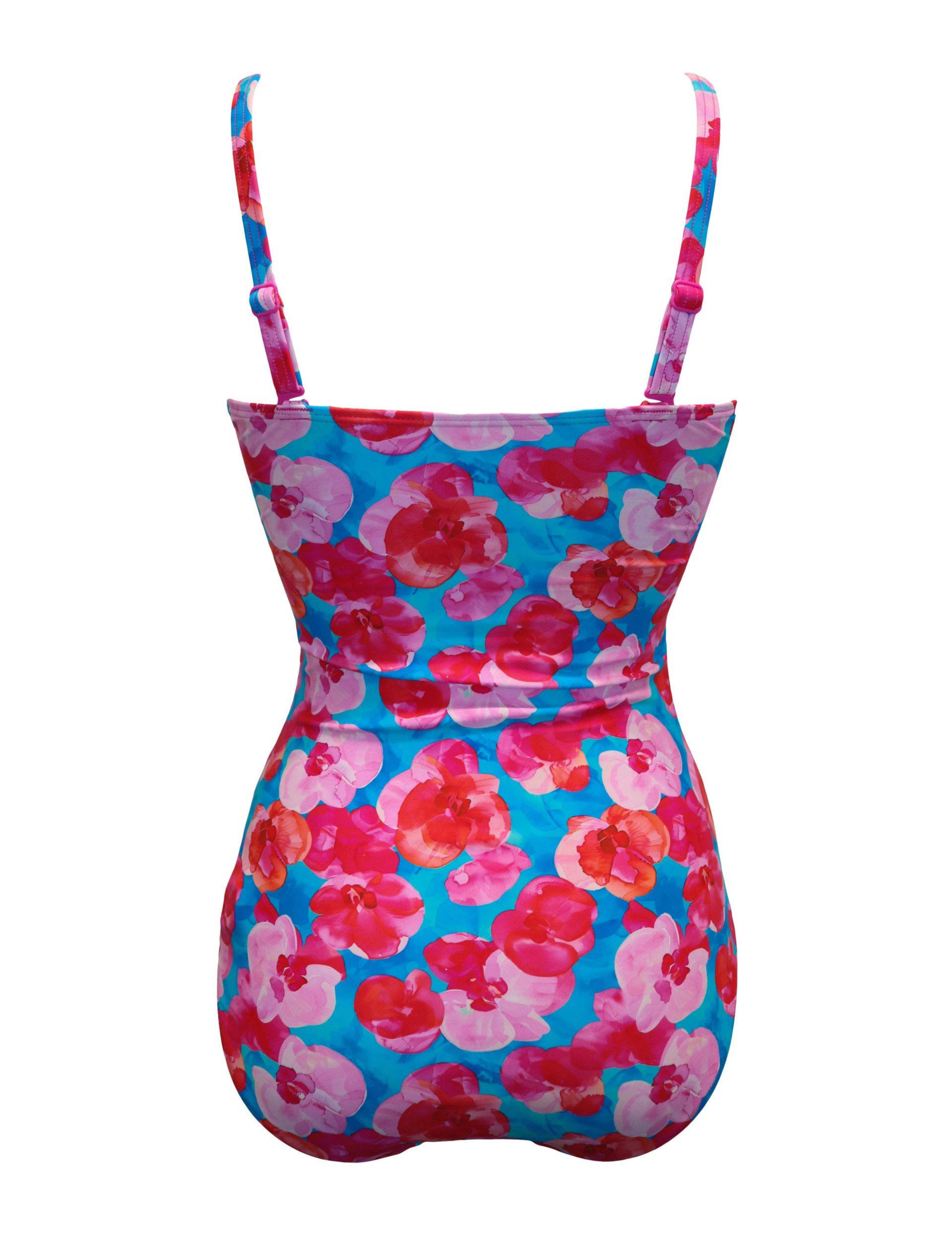 Petite Santa Monica Tummy Control Floral Swimsuit 6 of 6