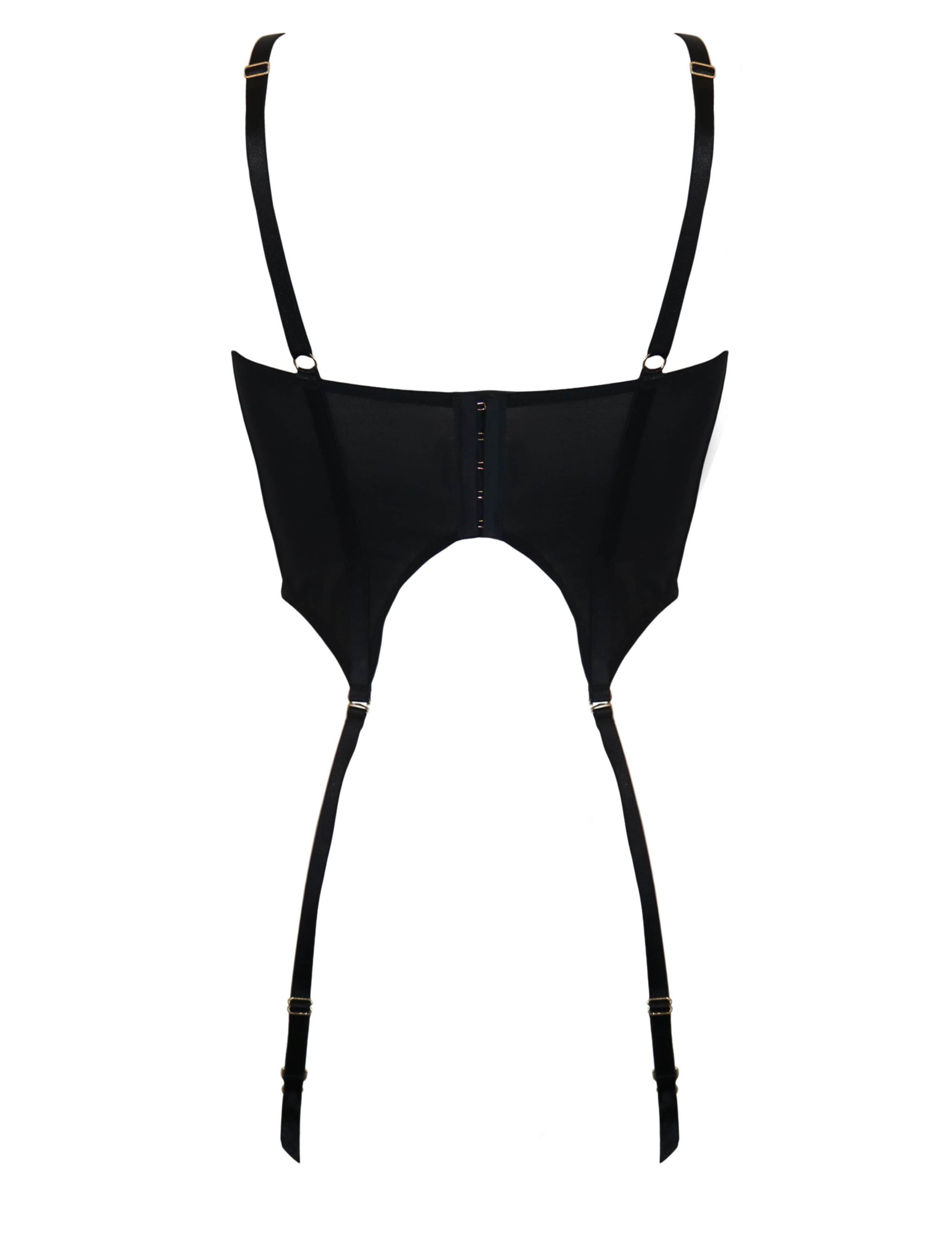 Nova Eyelash Lace Wired Cropped Basque 7 of 9