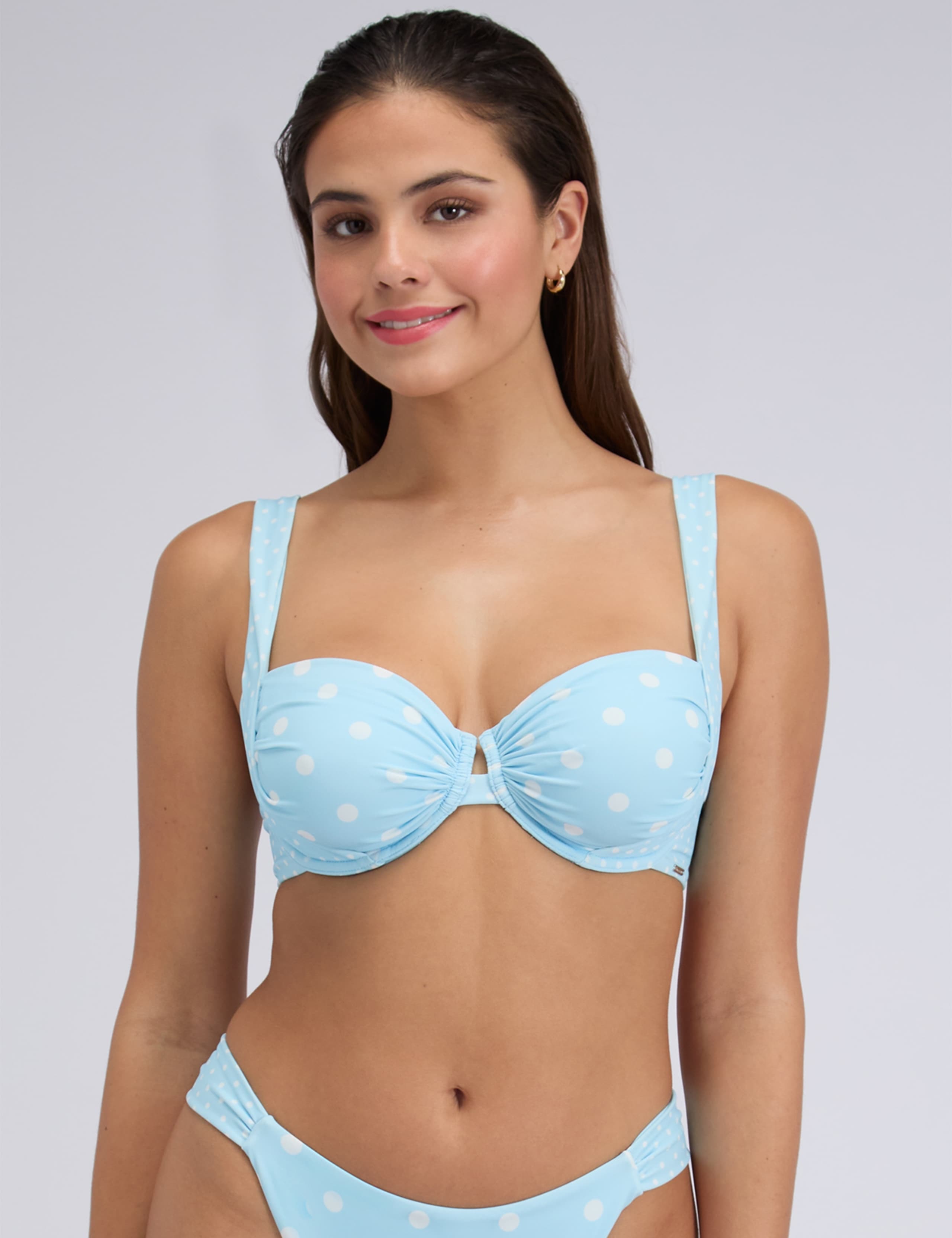 Soneva Polka Dot Wired Sweetheart Bikini Top (B-F) 6 of 6