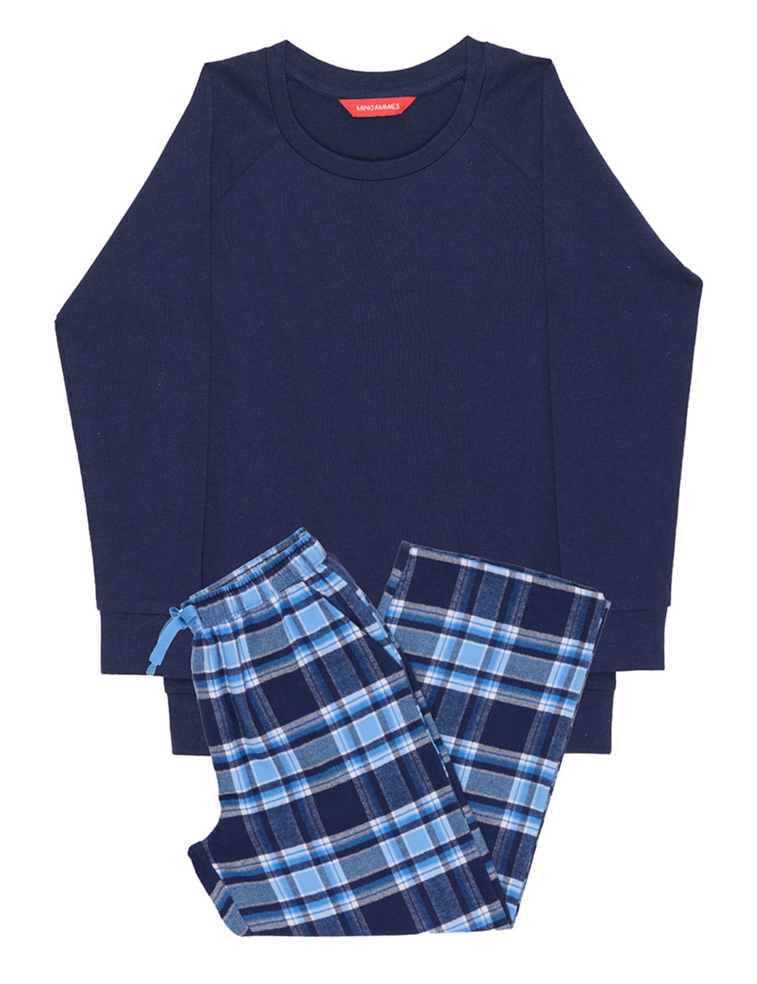 Cotton Blend Checked Family Christmas Pyjama Set 2 of 3