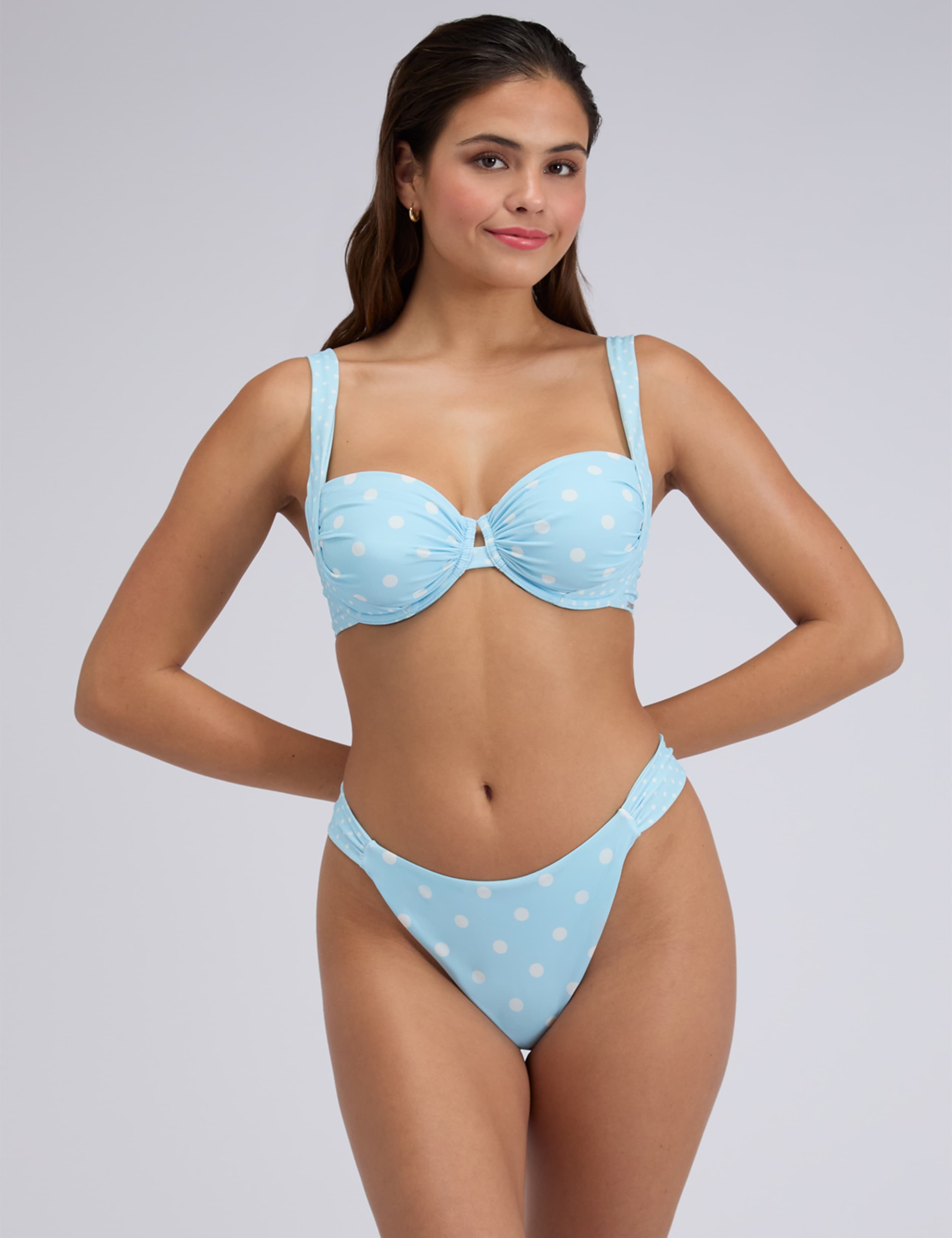 Soneva Polka Dot High Leg Bikini Bottoms 2 of 5