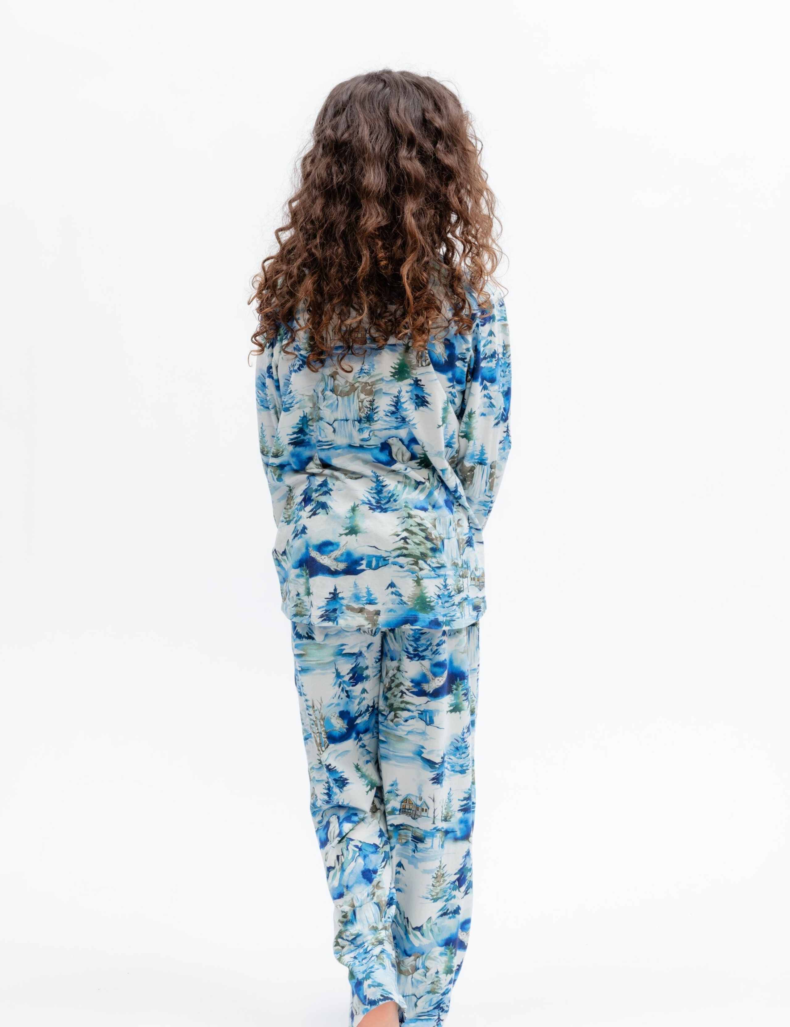 Cotton Blend Family Christmas Printed Pyjama Set 3 of 3