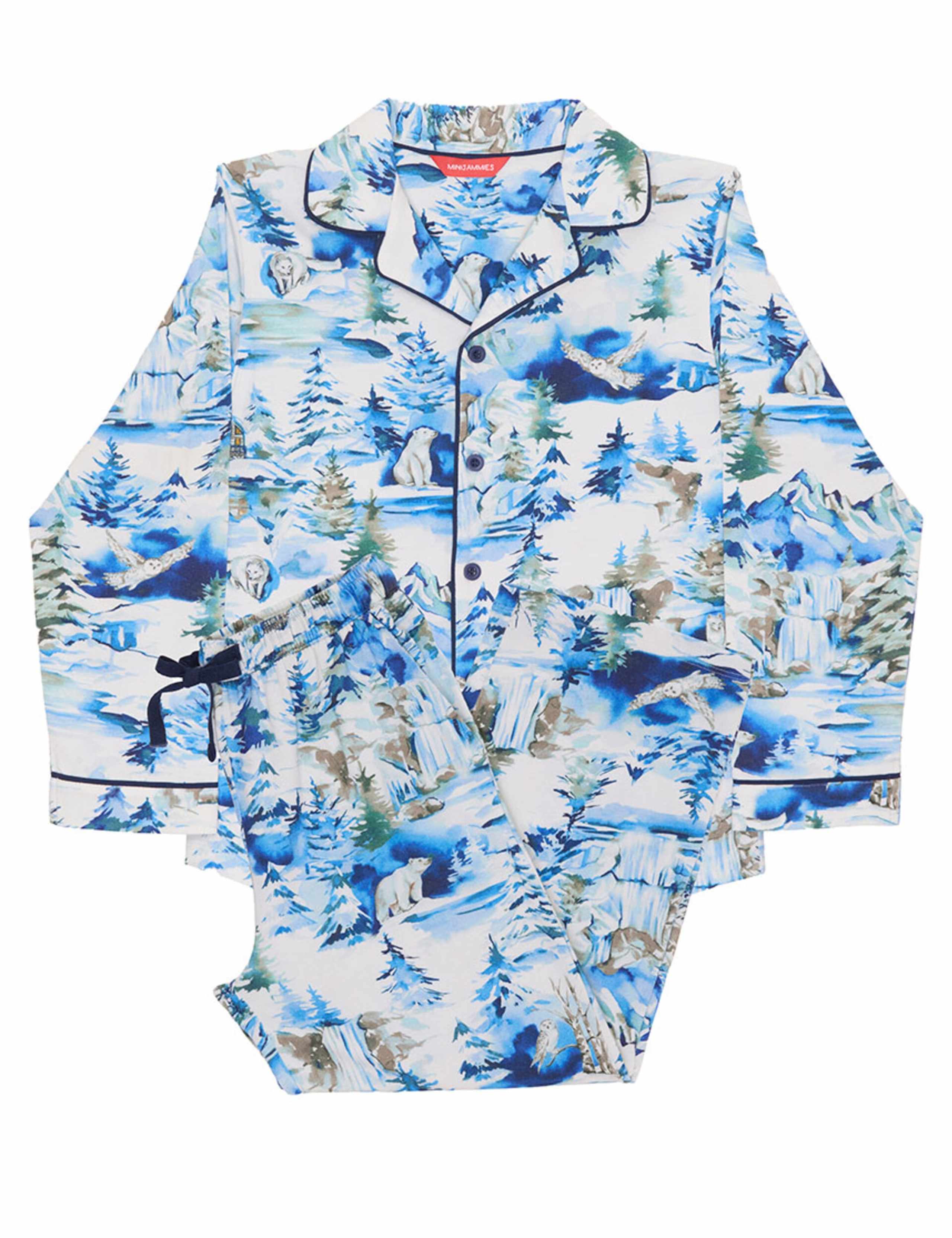Cotton Blend Family Christmas Printed Pyjama Set 2 of 3