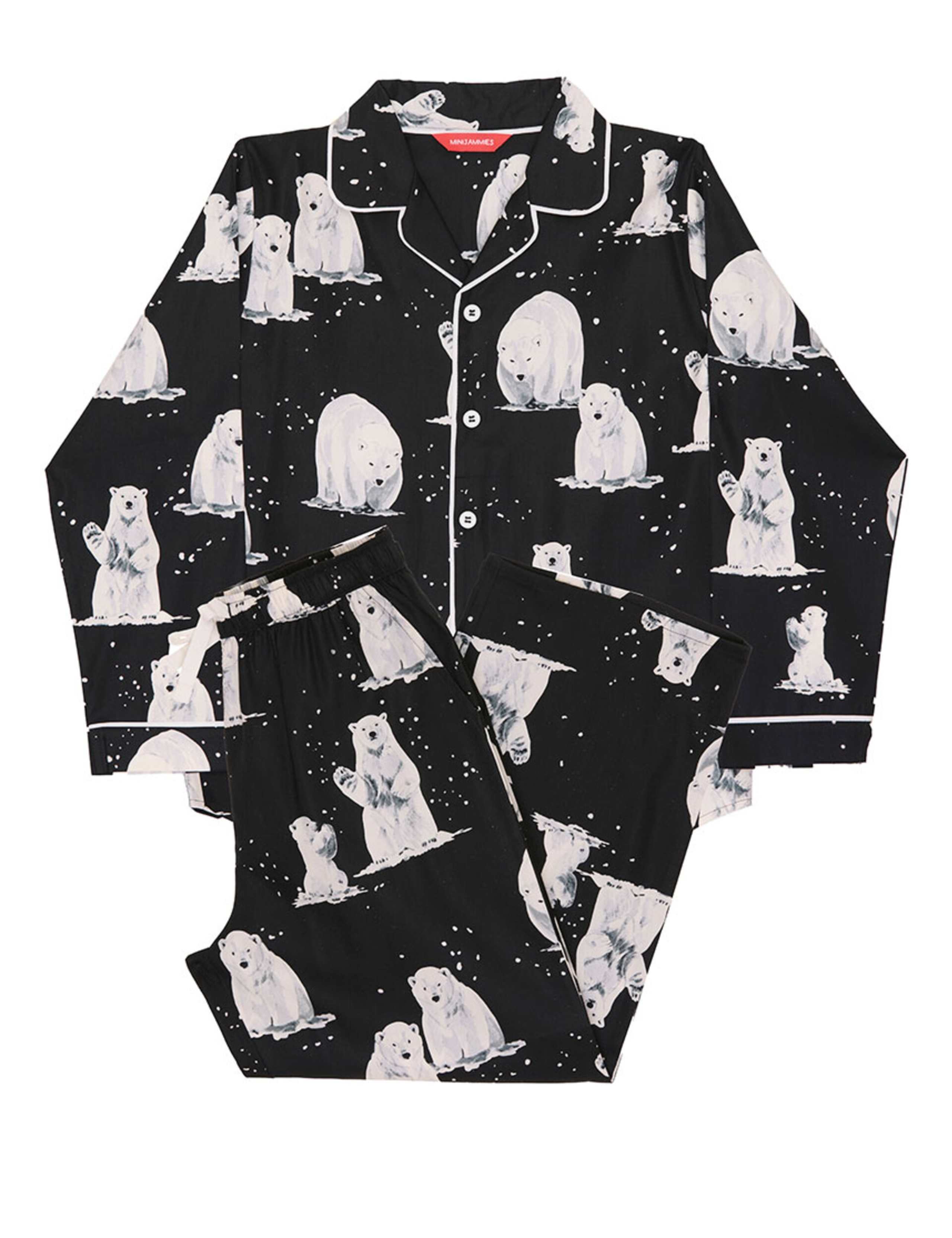 Cotton Blend Polar Bear Family Christmas Pyjama Set 2 of 3
